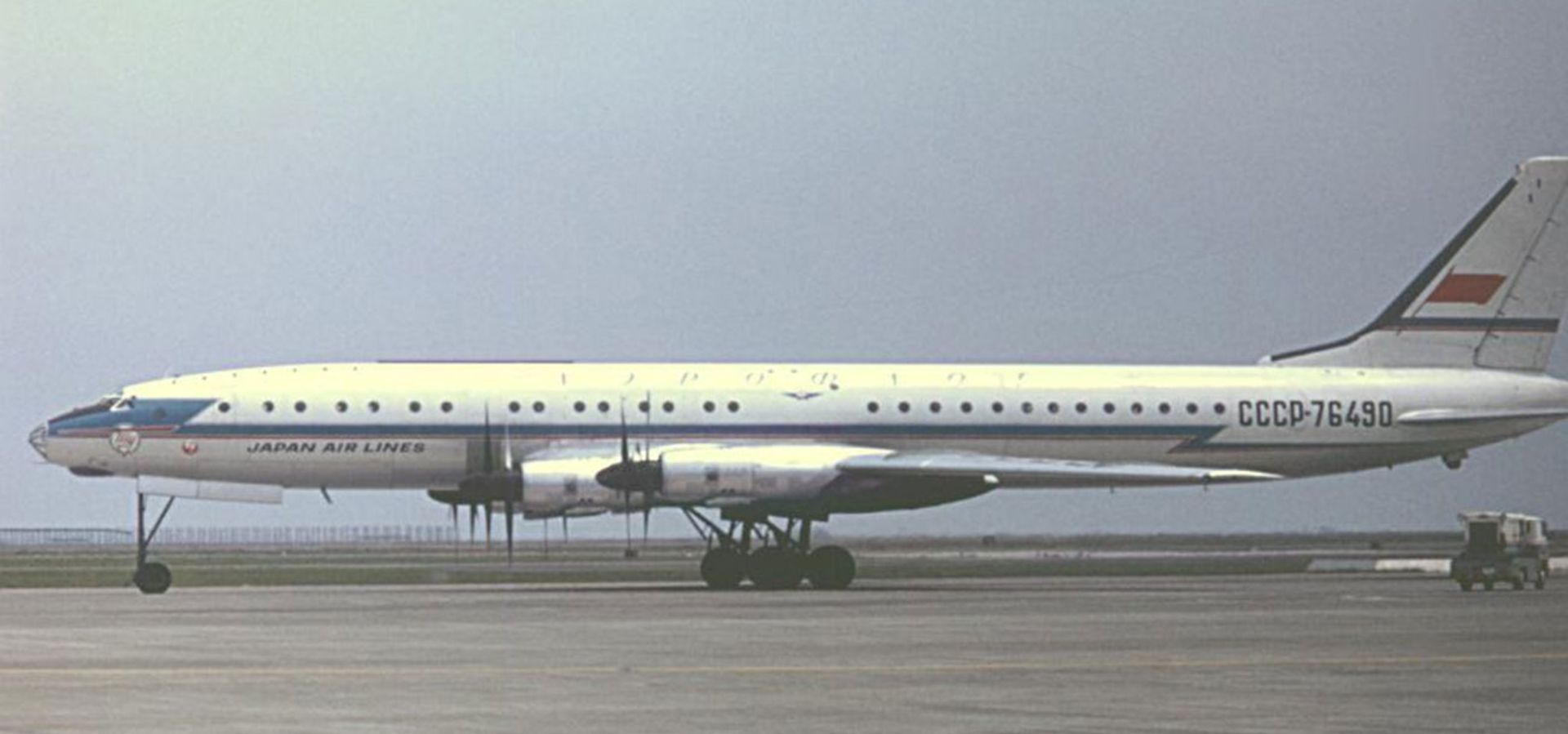 مرجع متخصصين ايران Tu-114 JAL