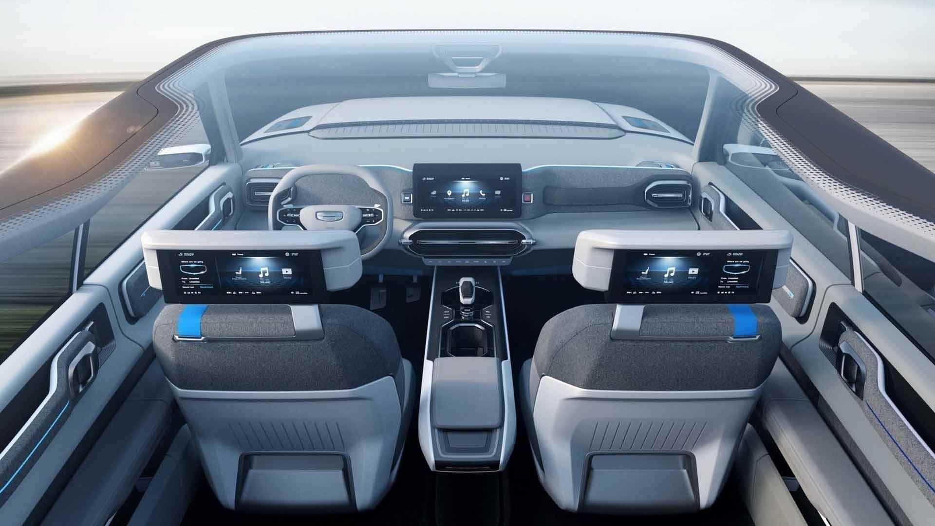 Geely Concept Icon SUV / شاسی‌بلند مفهومی جیلی آیکون