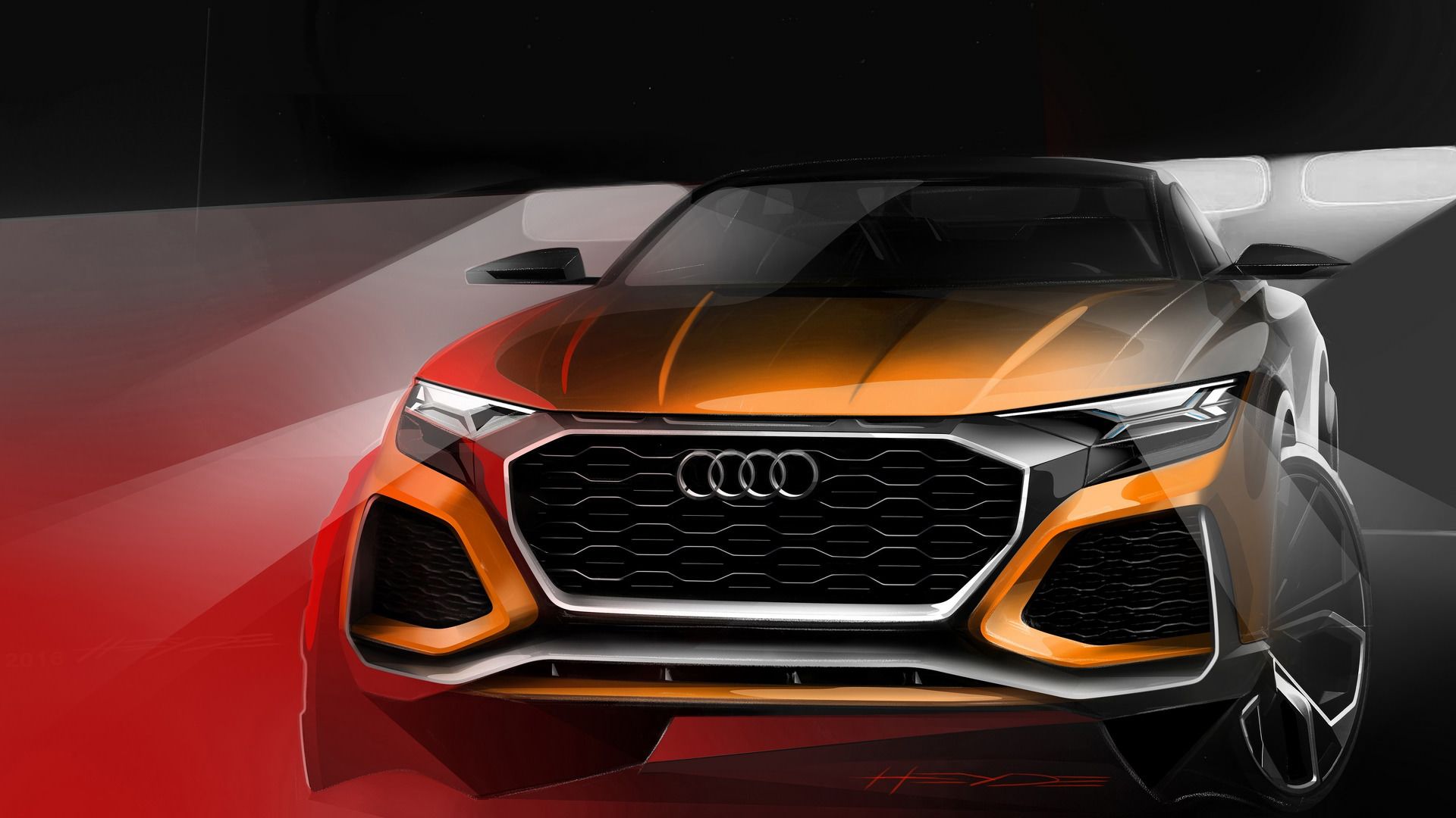 Audi Q8 Sport concept / شاسی‌بلند مفهومی آئودی Q8 اسپرت