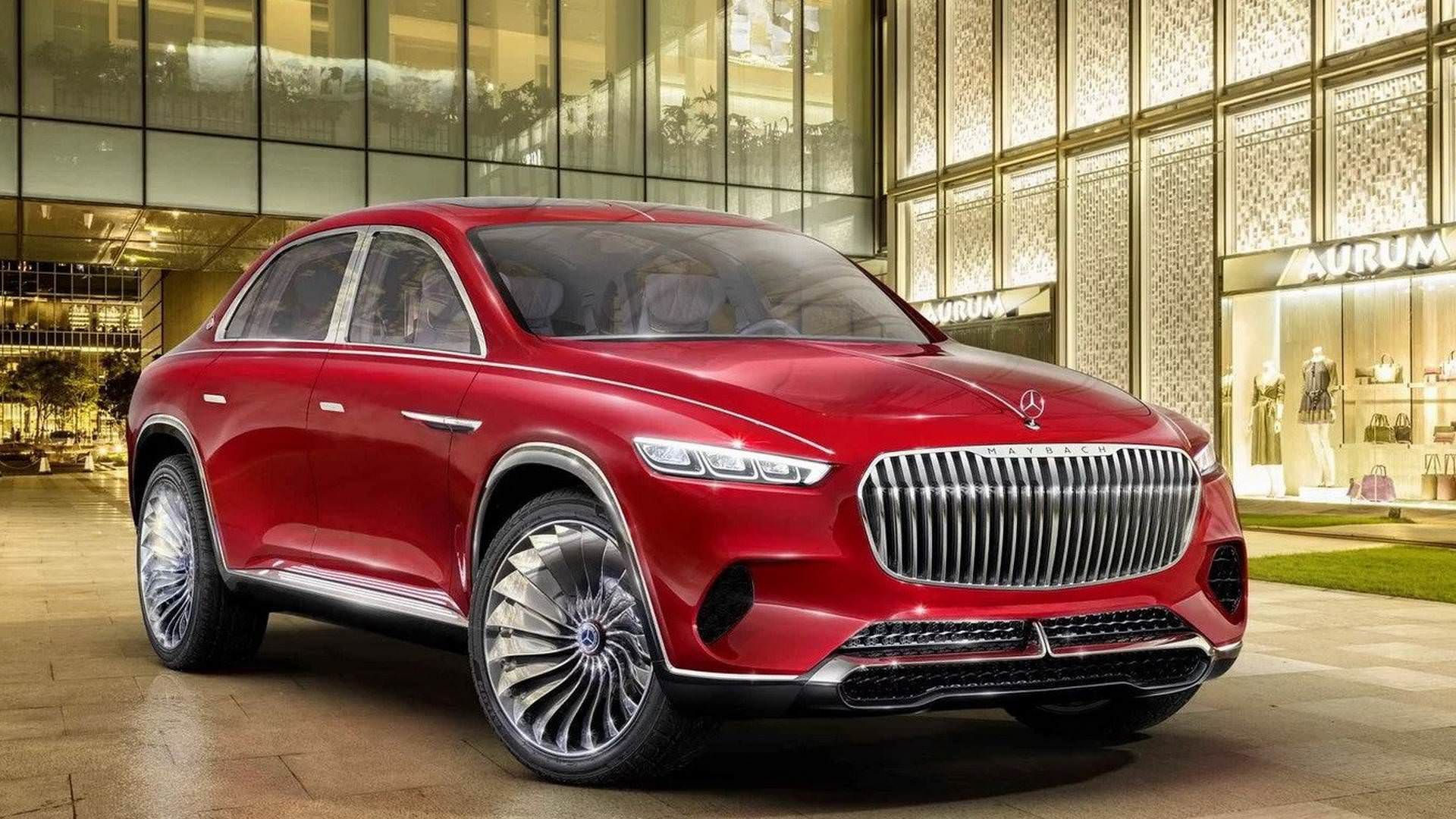 Vision Mercedes-Maybach Ultimate / شاسی‌بلند مفهومی الکتریکی ویژن مرسدس میباخ آلتیمیت