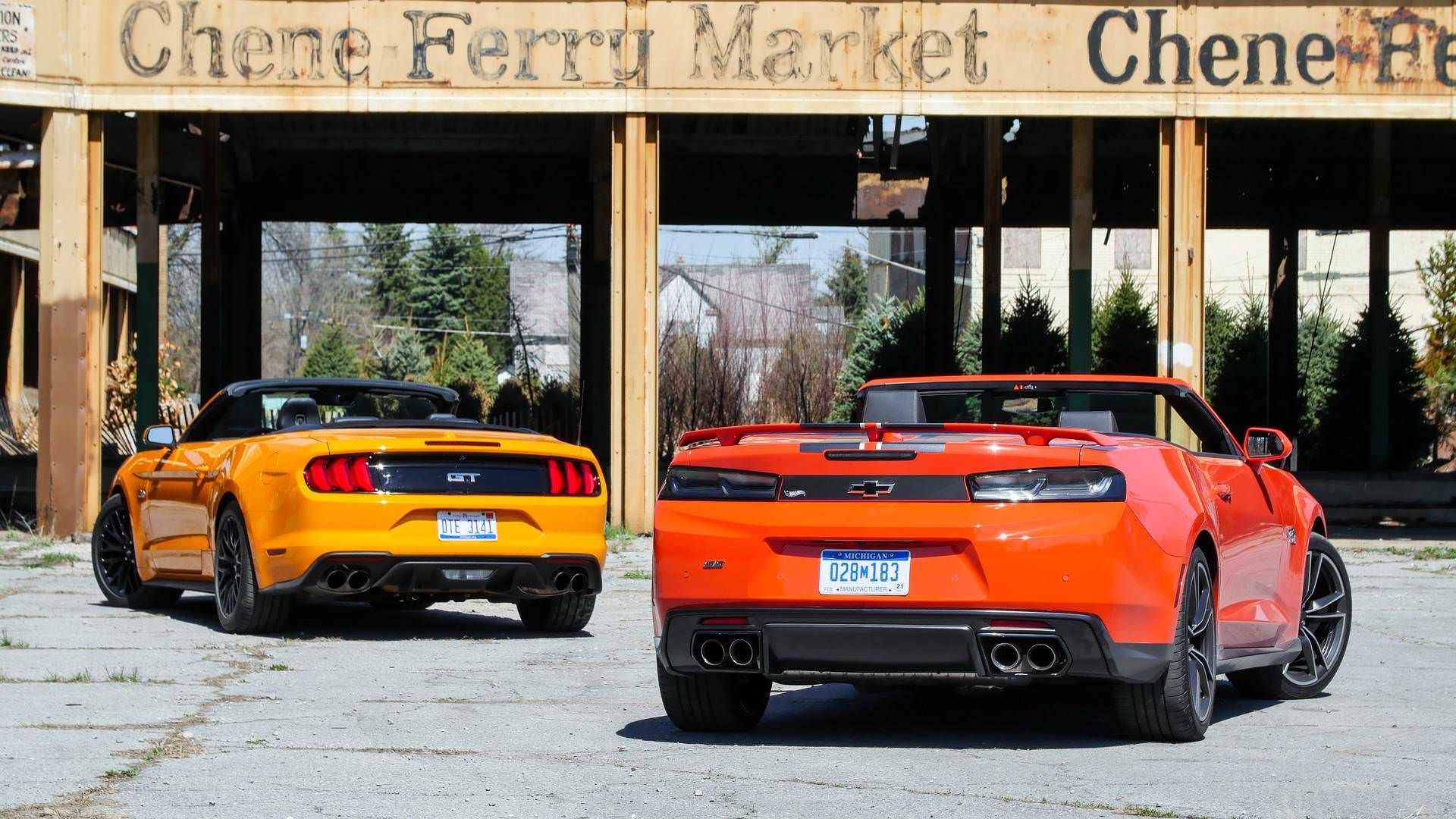 Ford Mustang Chevrolet Camaro / فورد موستانگ شورولت کامارو