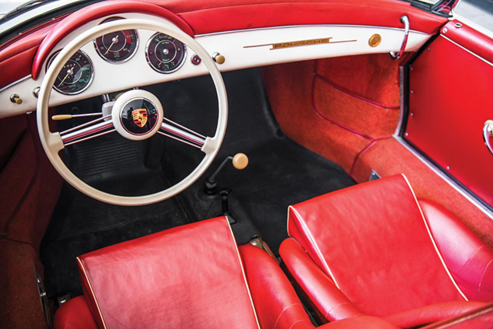 1956 Porsche 356 / خودروی کلاسیک روباز پورشه 356 مدل 1956