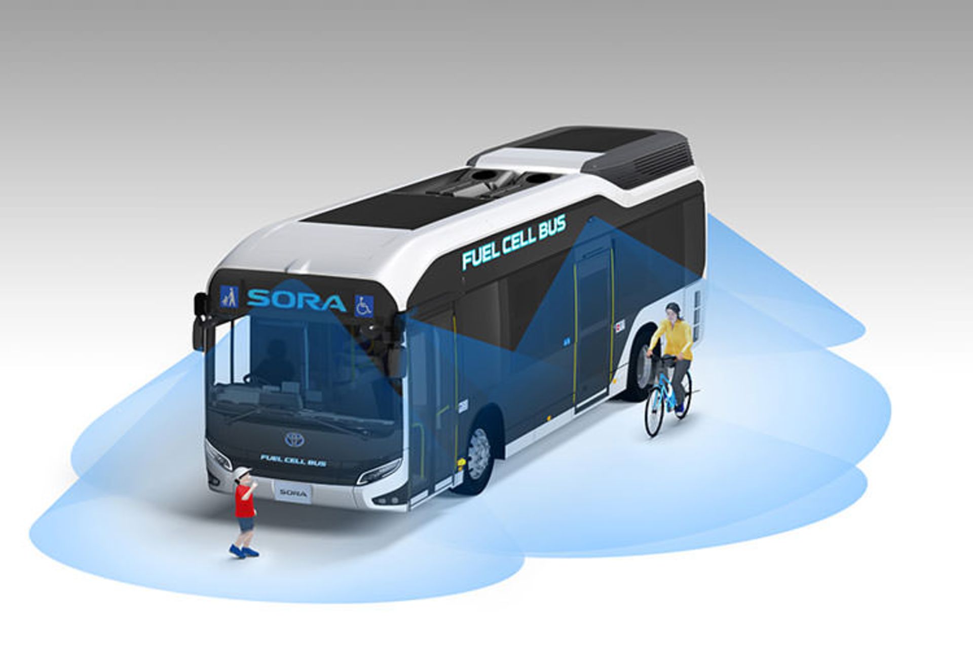 Toyota Hydrogen Fuel Cell Bus Sora / اتوبوس پیل سوختی هیدروژنی تویوتا سورا
