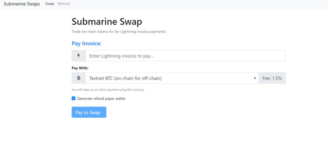 مبادلات زیردریایی (Submarine Swaps)