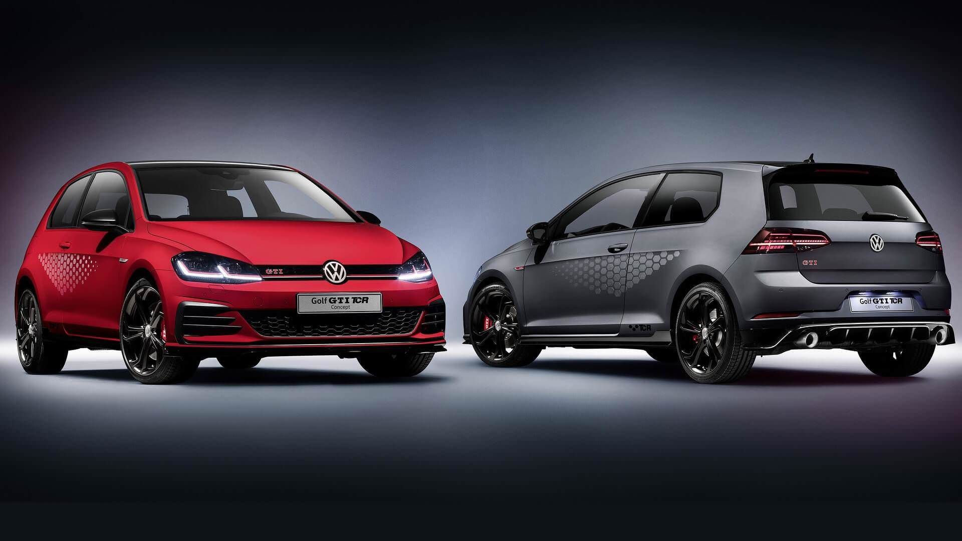 Volkswagen Golf GTI TCR Concept / خودروی مفهومی فولکس‌واگن گلف GTI TCR