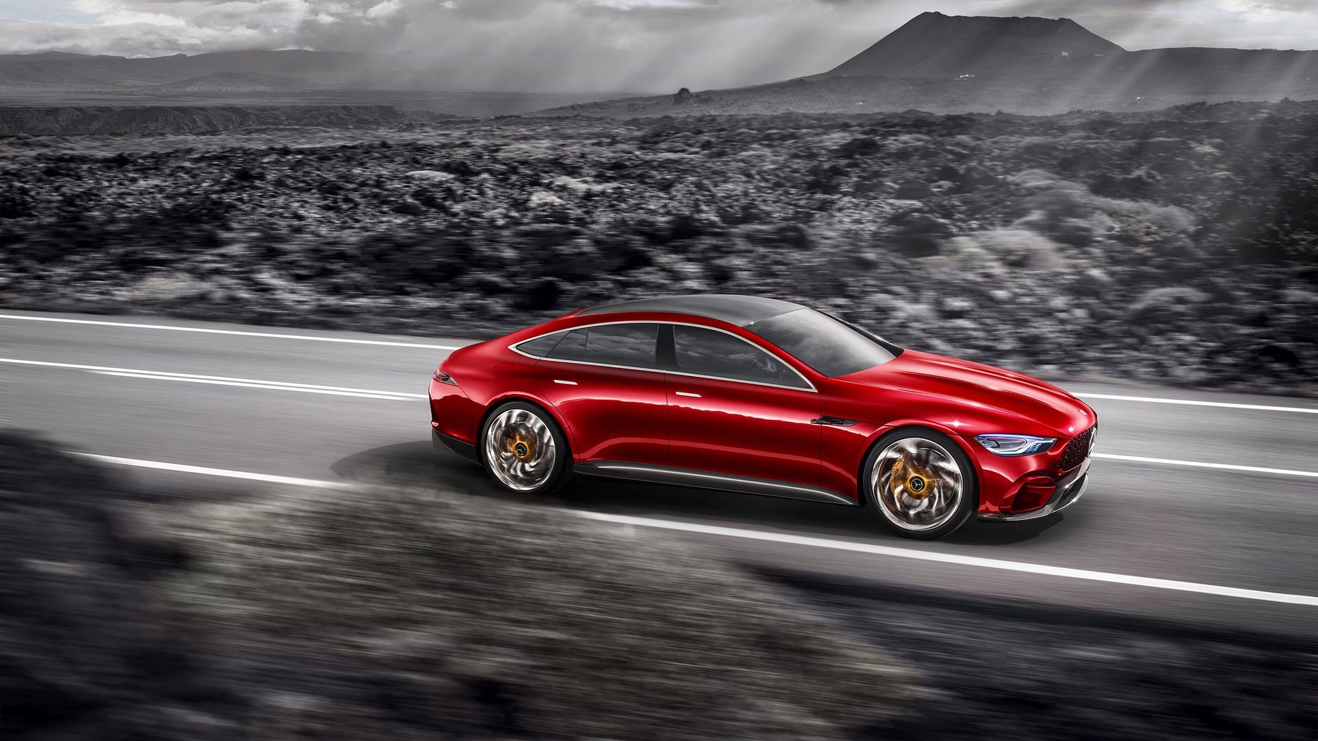Mercedes-AMG GT concept Coupe / خودروی مفهومی کوپه مرسدس AMG GT