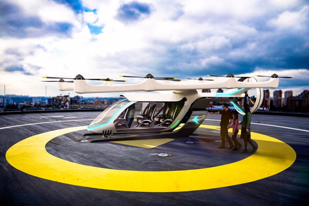 Uber flying taxi / تاکسی پرنده اوبر