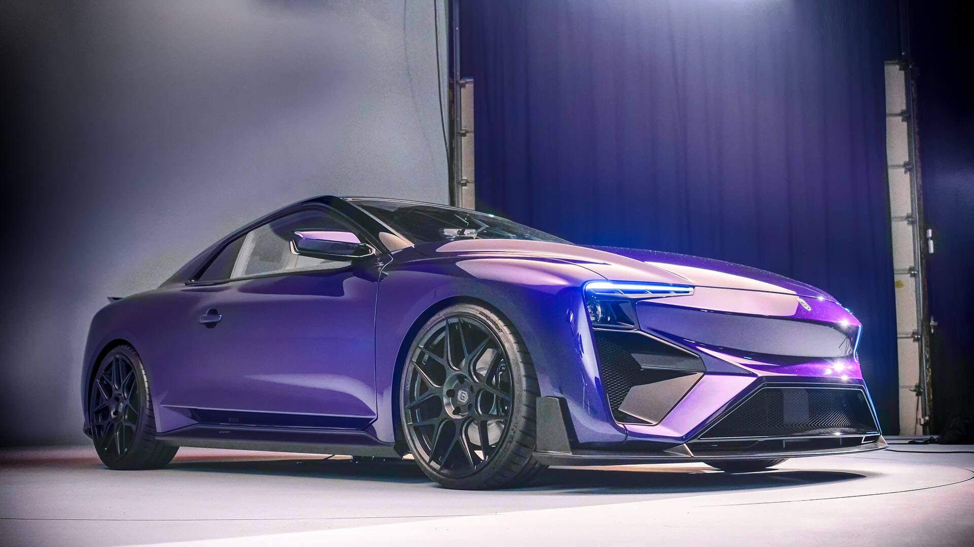 Gumpert RG Nathalie hybrid car / خودروی هیبریدی گامپرت RG ناتالی