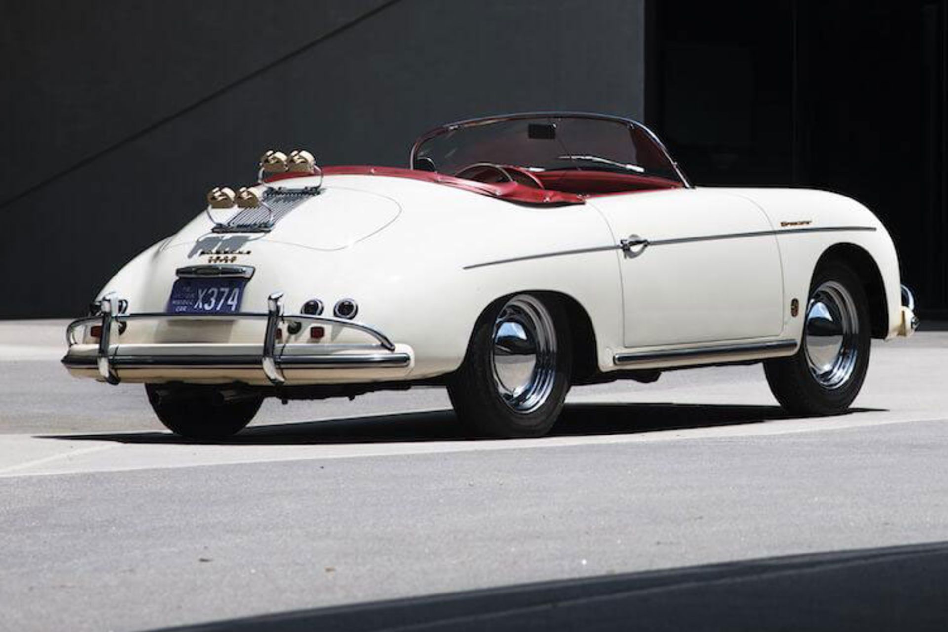 1956 Porsche 356 / خودروی کلاسیک روباز پورشه 356 مدل 1956