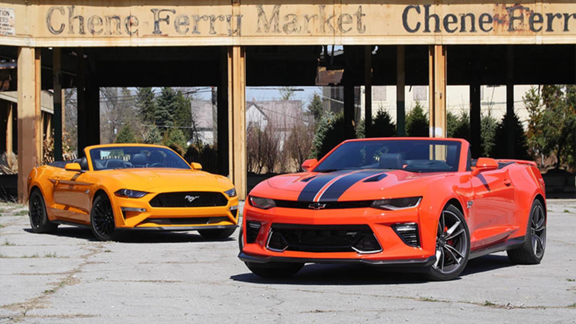Ford Mustang Chevrolet Camaro / فورد موستانگ شورولت کامارو