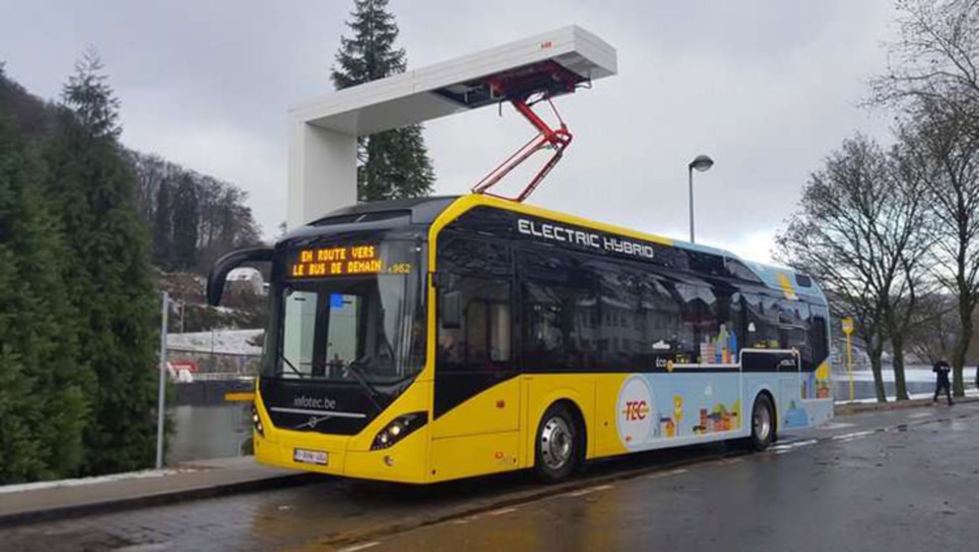 Volvo Electric Bus / اتوبوس الکتریکی ولوو