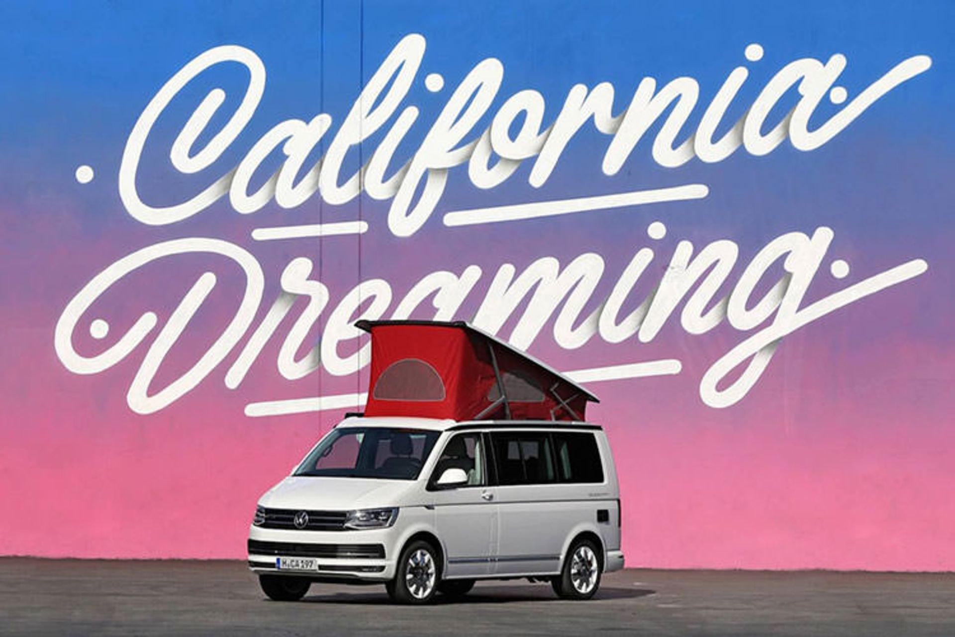 Volkswagen T6 California van / ون تفریحی فولکس‌واگن T6 کالیفرنیا