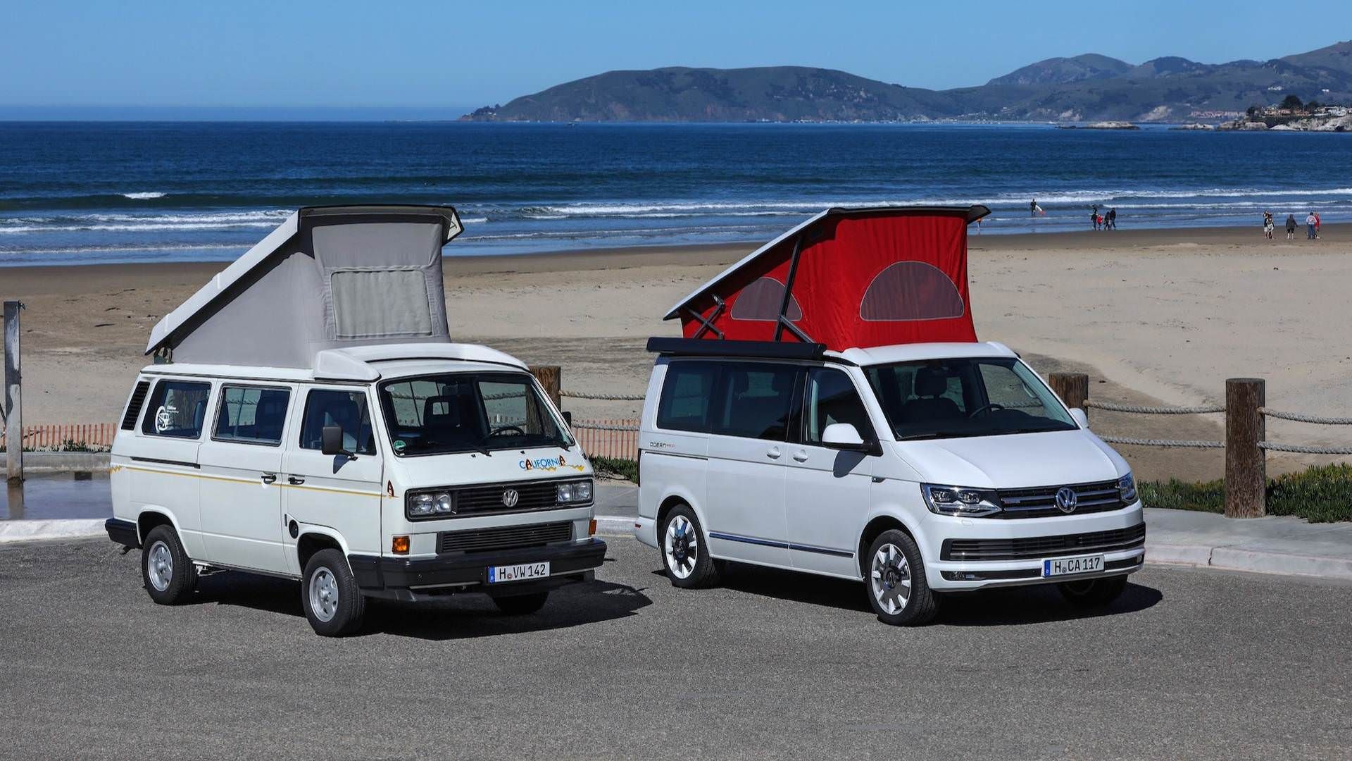 Volkswagen T6 California van / ون تفریحی فولکس‌واگن T6 کالیفرنیا