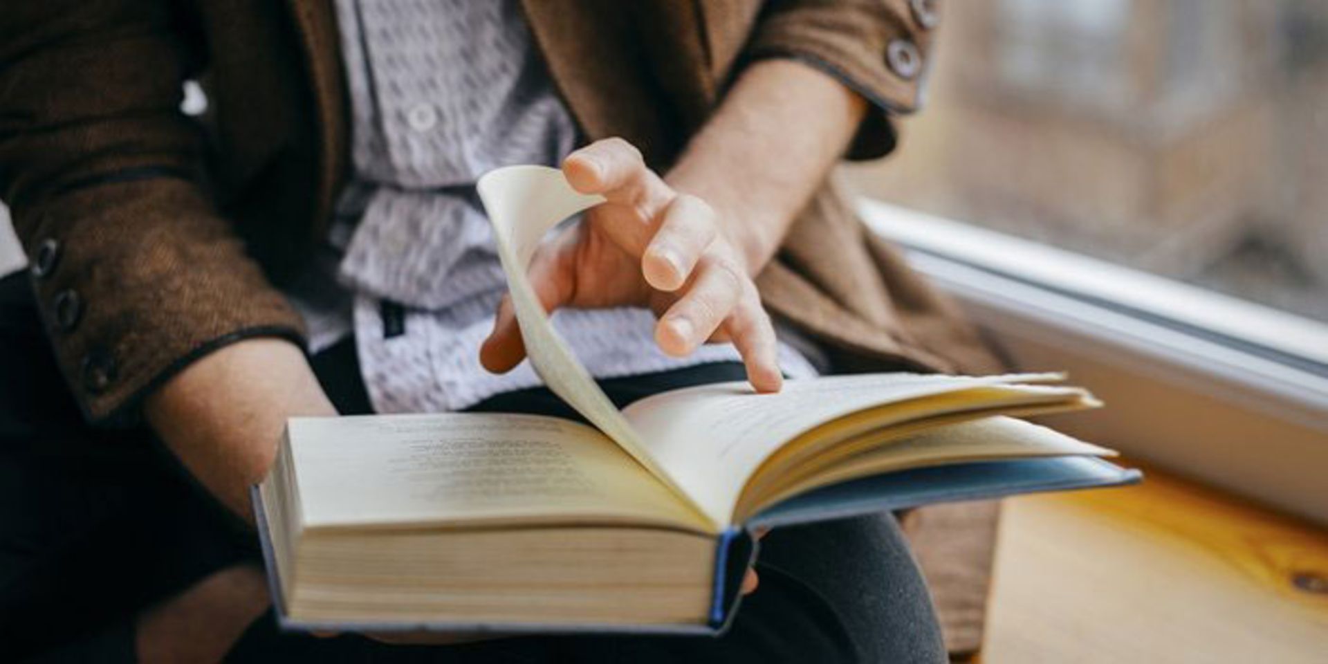 reading book