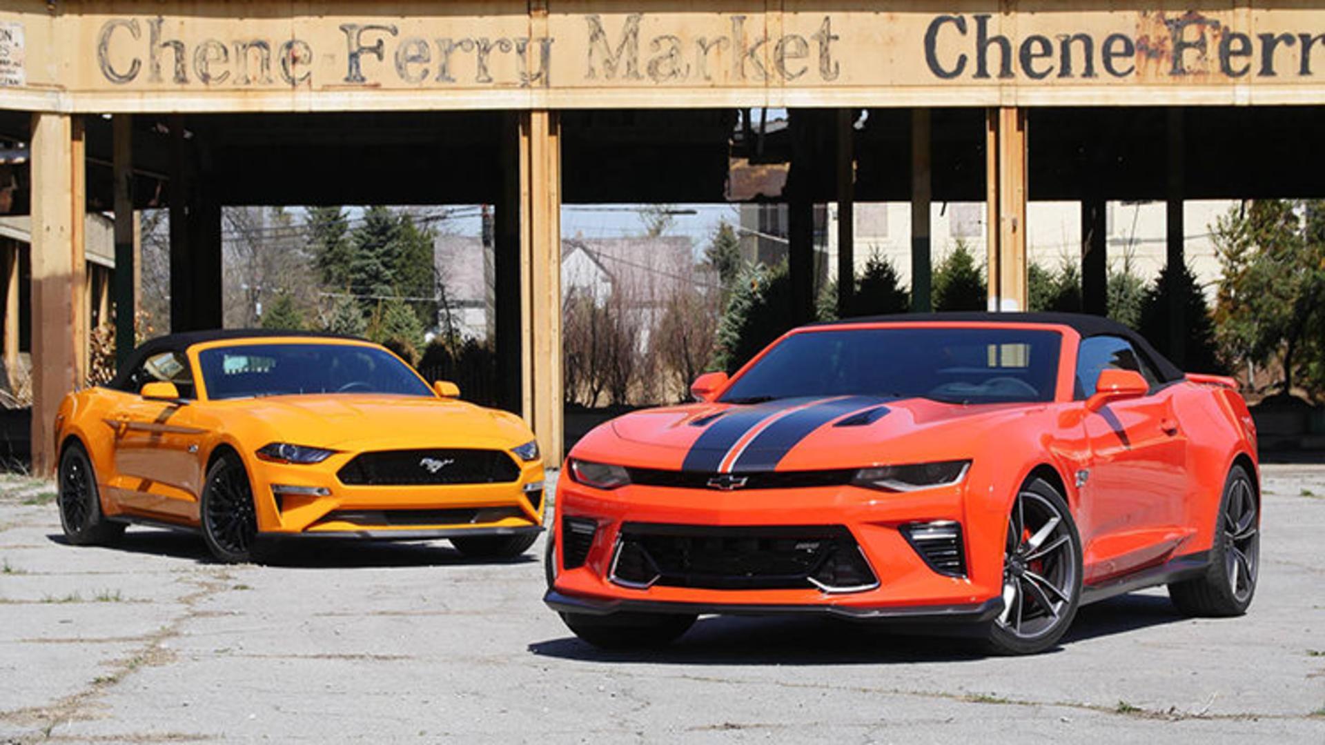Ford Mustang Chevrolet Camaro / فورد موستانگ شورولت کامارو