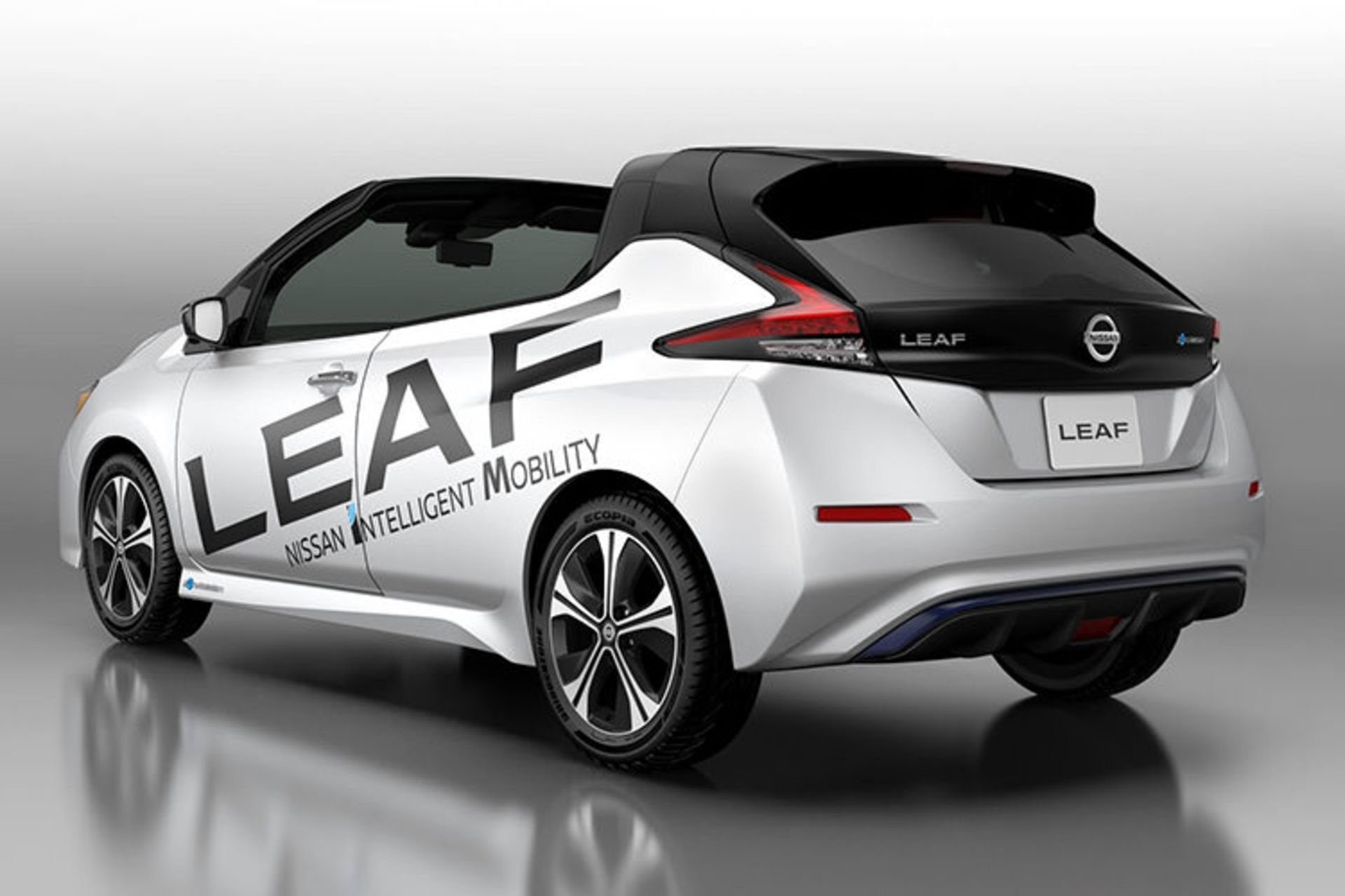 Nissan Leaf Convertible / خودروی روباز کانورتیبل نیسان لیف
