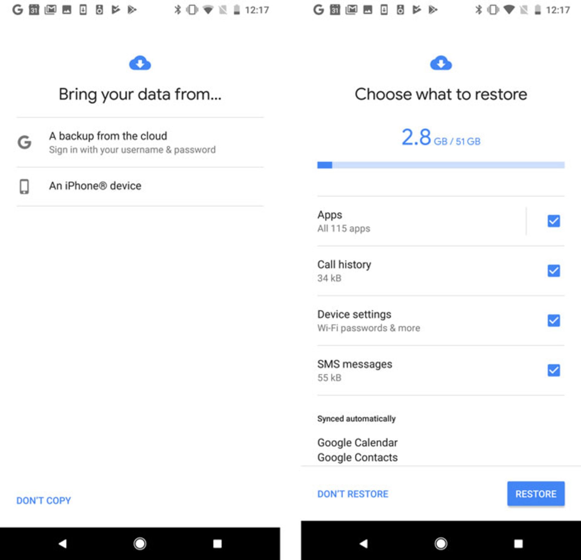 بکاپ پیامک اندروید