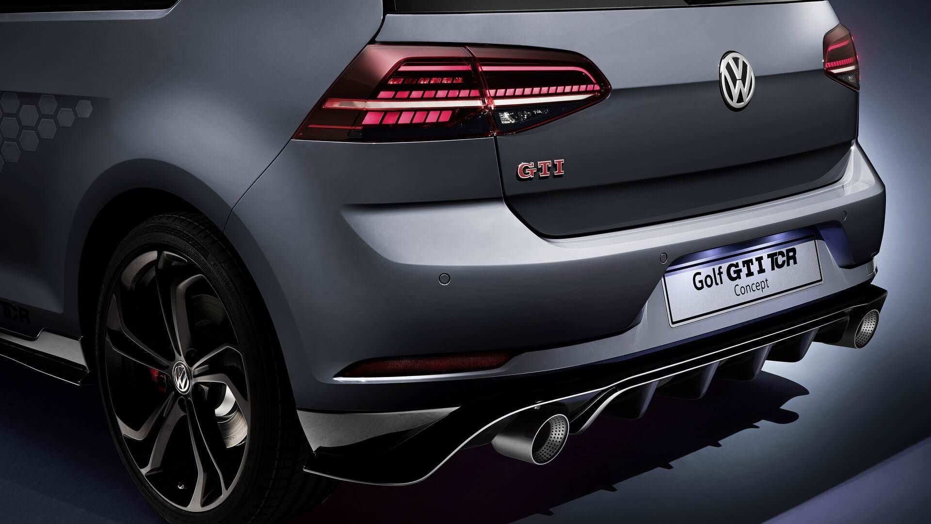 مرجع متخصصين ايران Volkswagen Golf GTI TCR Concept / خودروي مفهومي فولكس‌واگن گلف GTI TCR