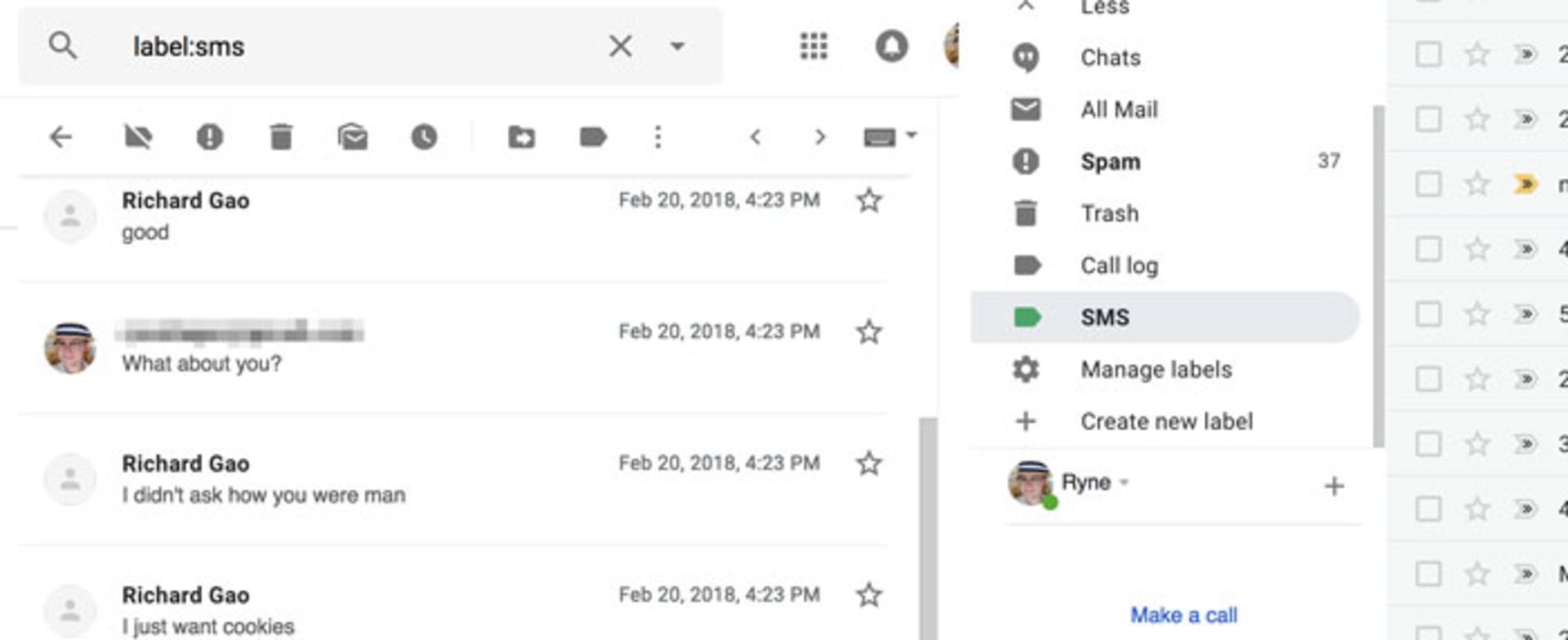 بکاپ پیامک اندروید