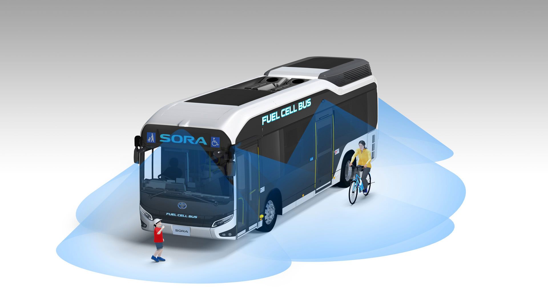 Toyota Hydrogen Fuel Cell Bus Sora / اتوبوس پیل سوختی هیدروژنی تویوتا سورا