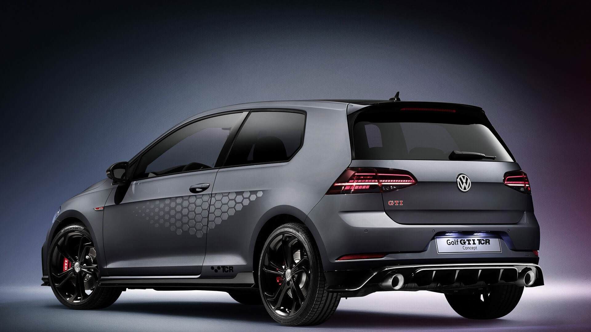 Volkswagen Golf GTI TCR Concept / خودروی مفهومی فولکس‌واگن گلف GTI TCR