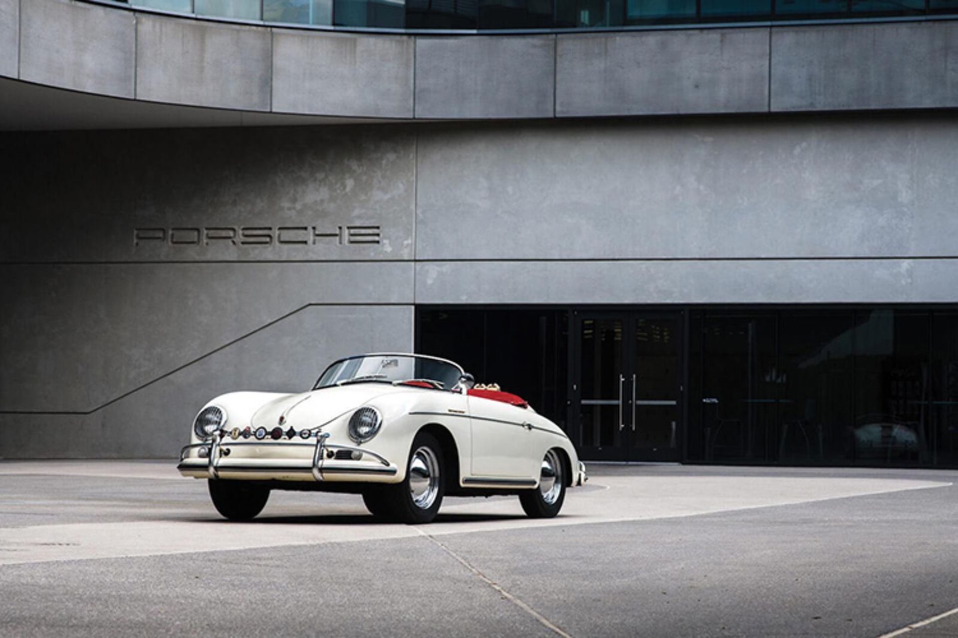 1956 Porsche 356 / خودروی کلاسیک روباز پورشه 356 مدل 1956