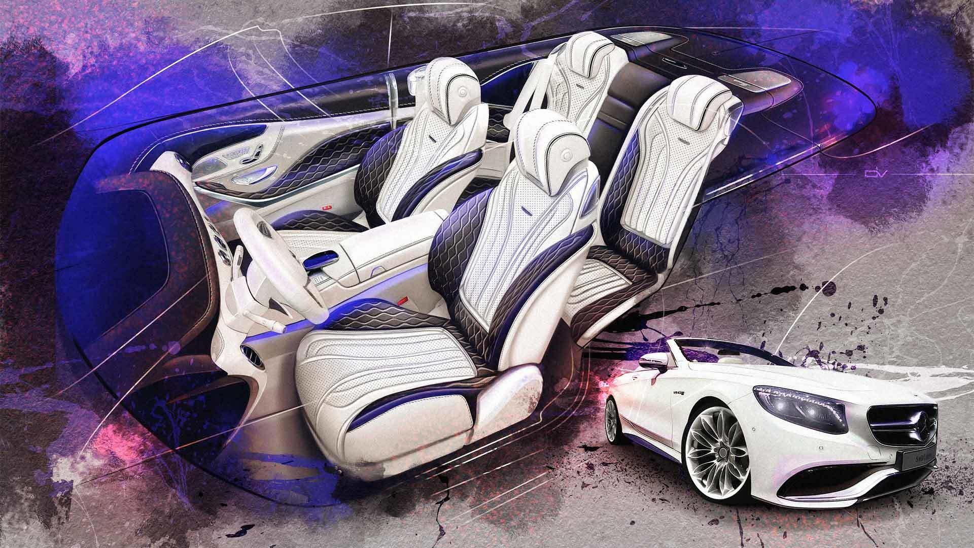 Mercedes-AMG S63 Convertible Vilner / مرسدس AMG S63 کانورتیبل روباز