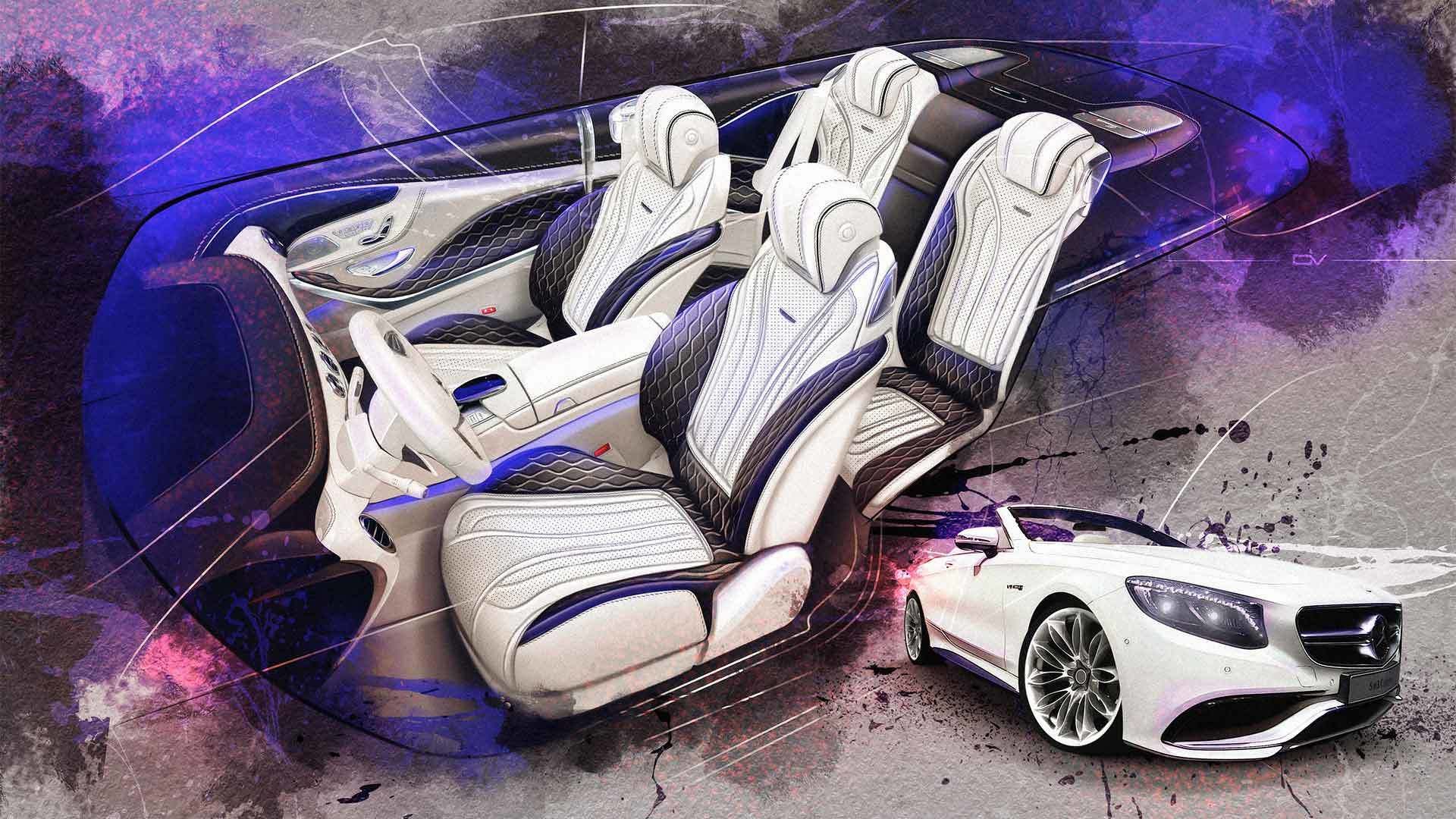 Mercedes-AMG S63 Convertible Vilner / مرسدس AMG S63 کانورتیبل روباز