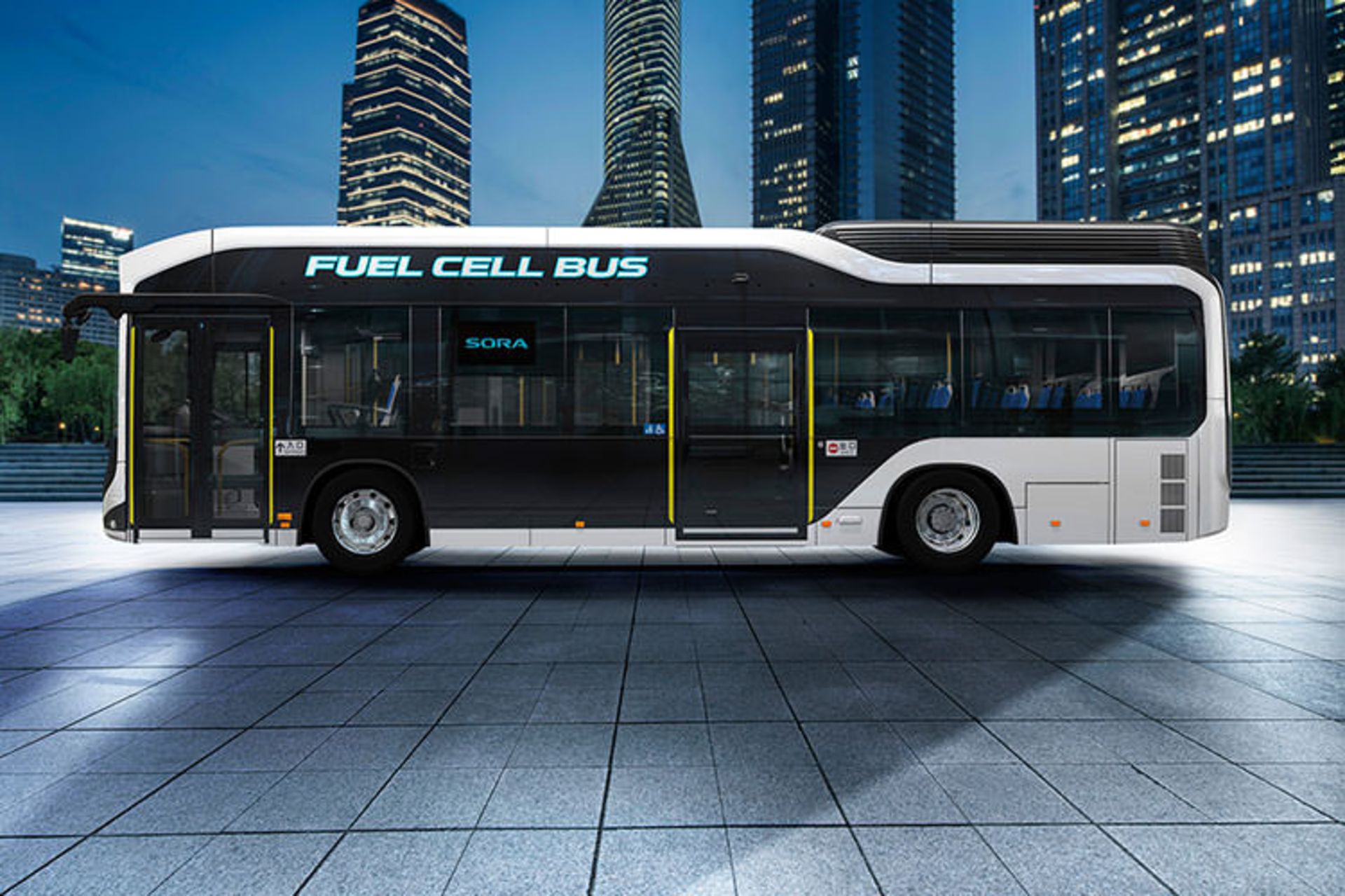 Toyota Hydrogen Fuel Cell Bus Sora / اتوبوس پیل سوختی هیدروژنی تویوتا سورا