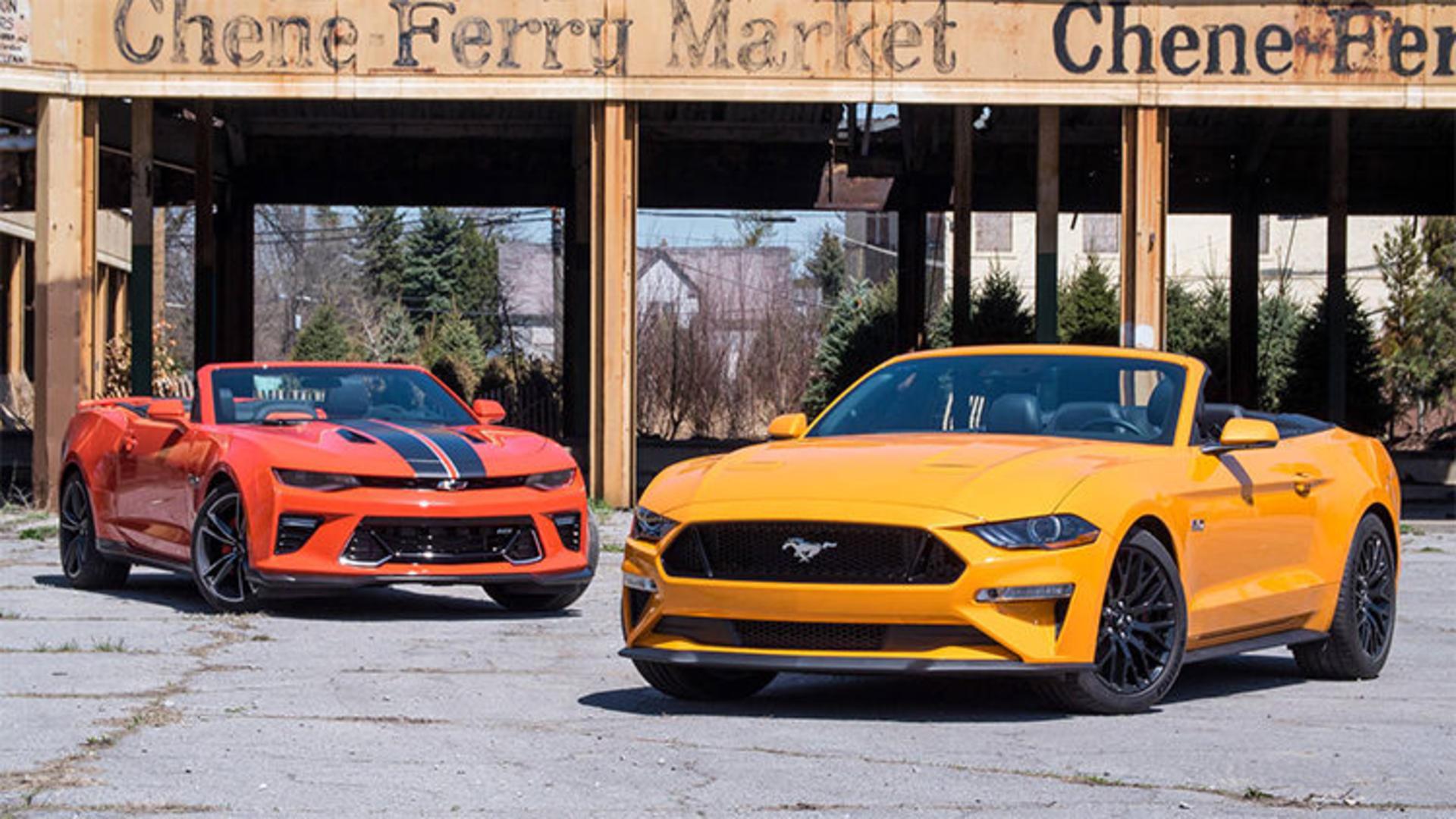 Ford Mustang Chevrolet Camaro / فورد موستانگ شورولت کامارو