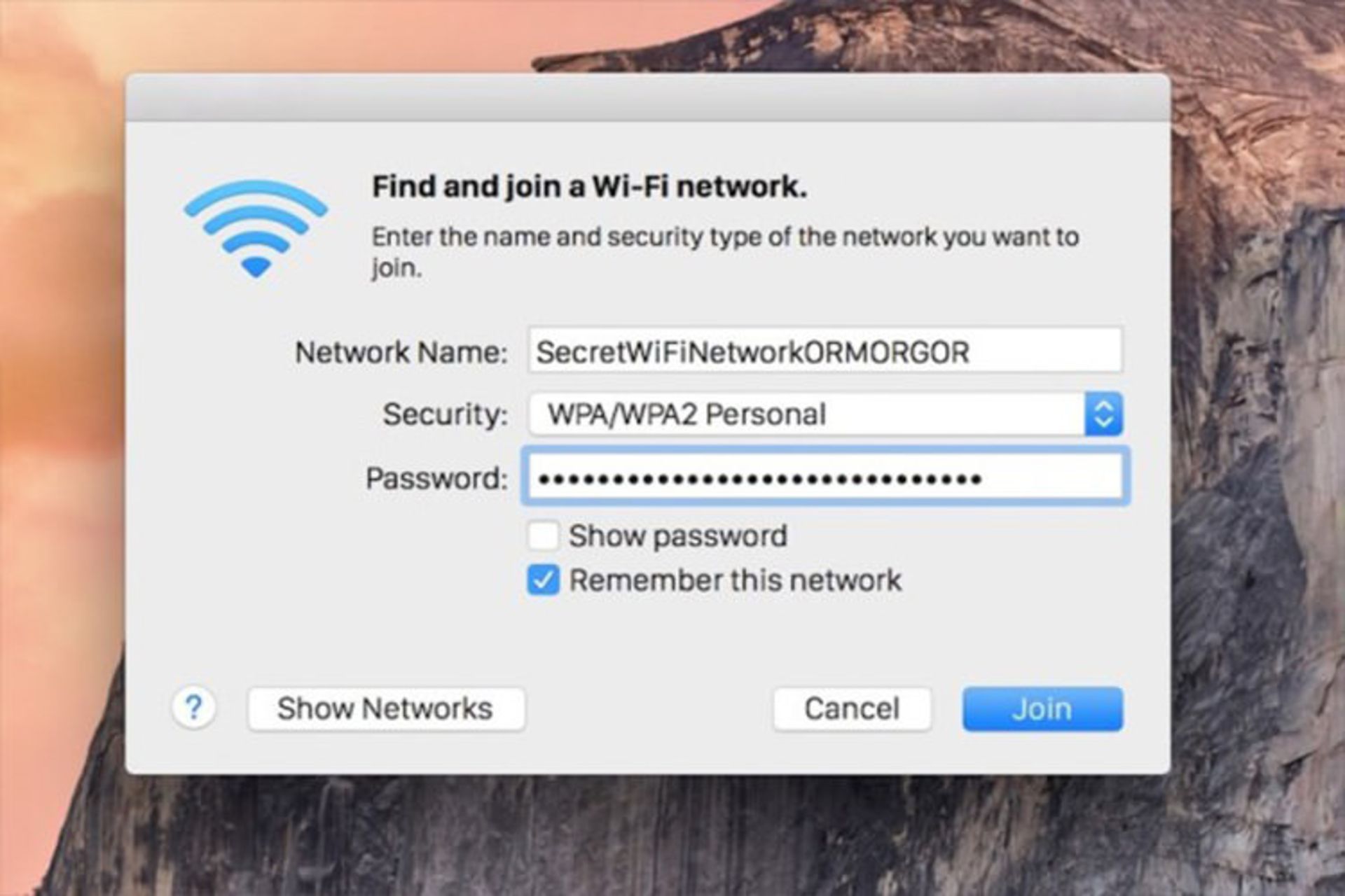 connect to hiden ssid