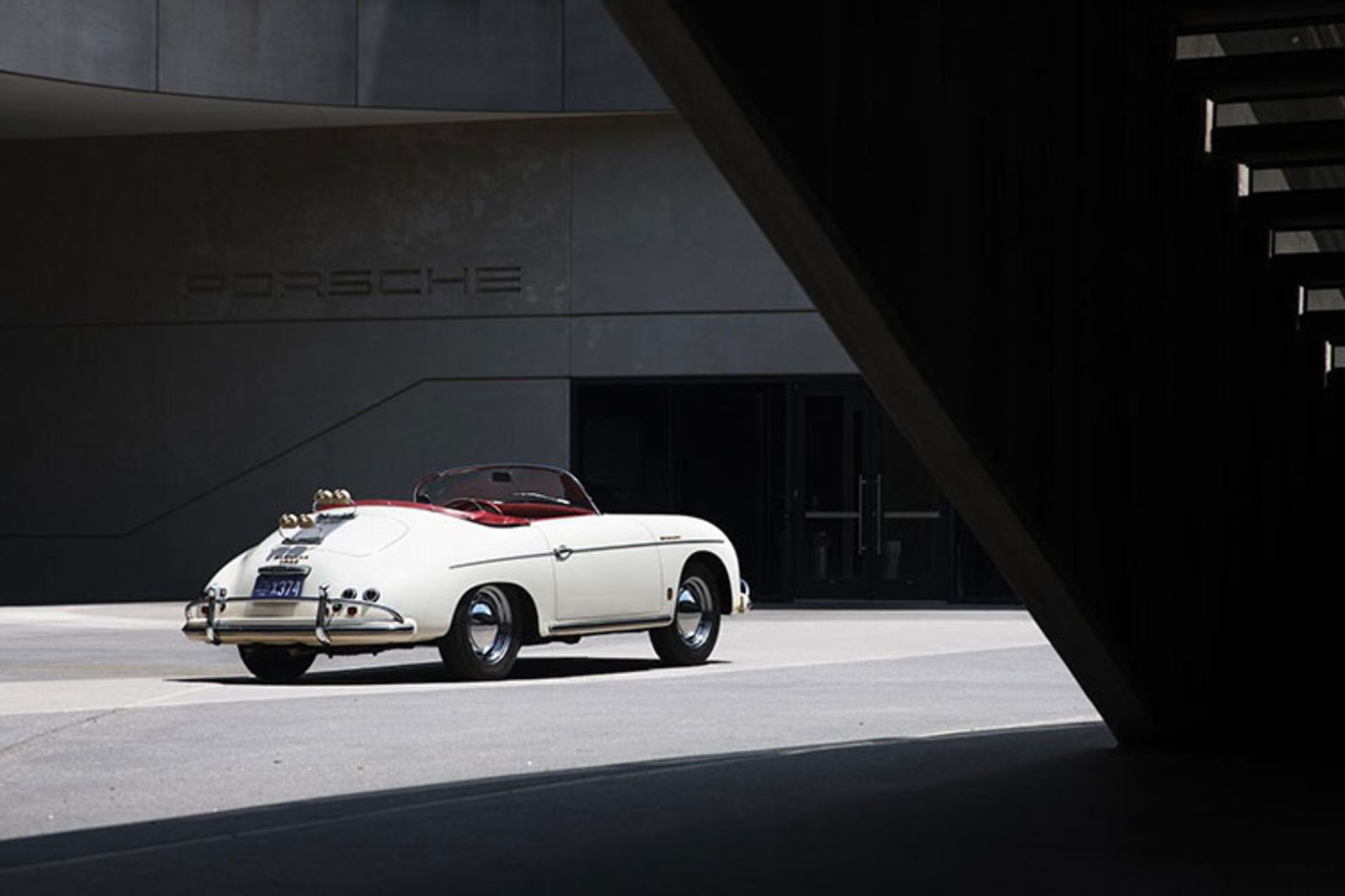 1956 Porsche 356 / خودروی کلاسیک روباز پورشه 356 مدل 1956