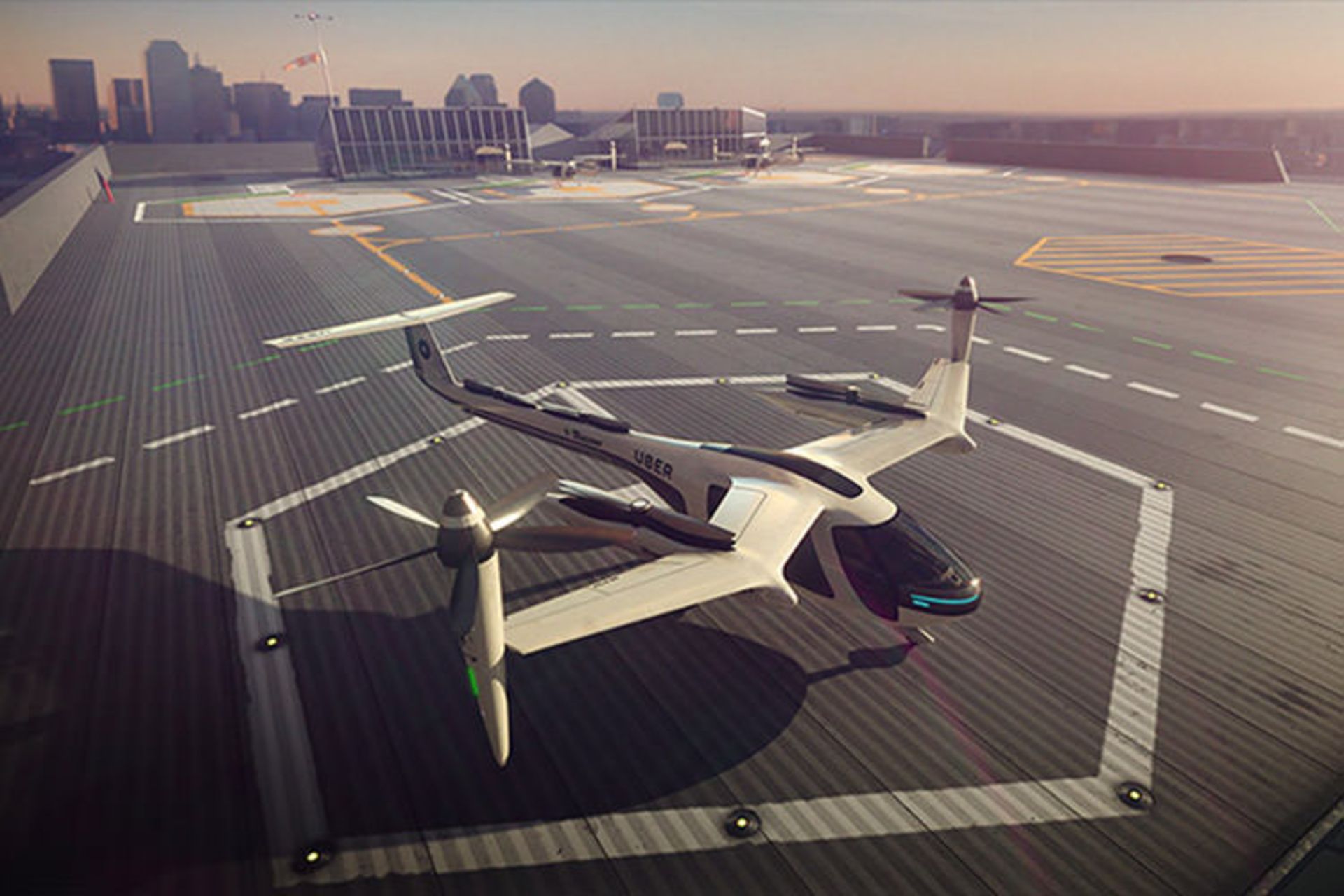 تاکسی پرنده اوبر / Uber Flying Taxi