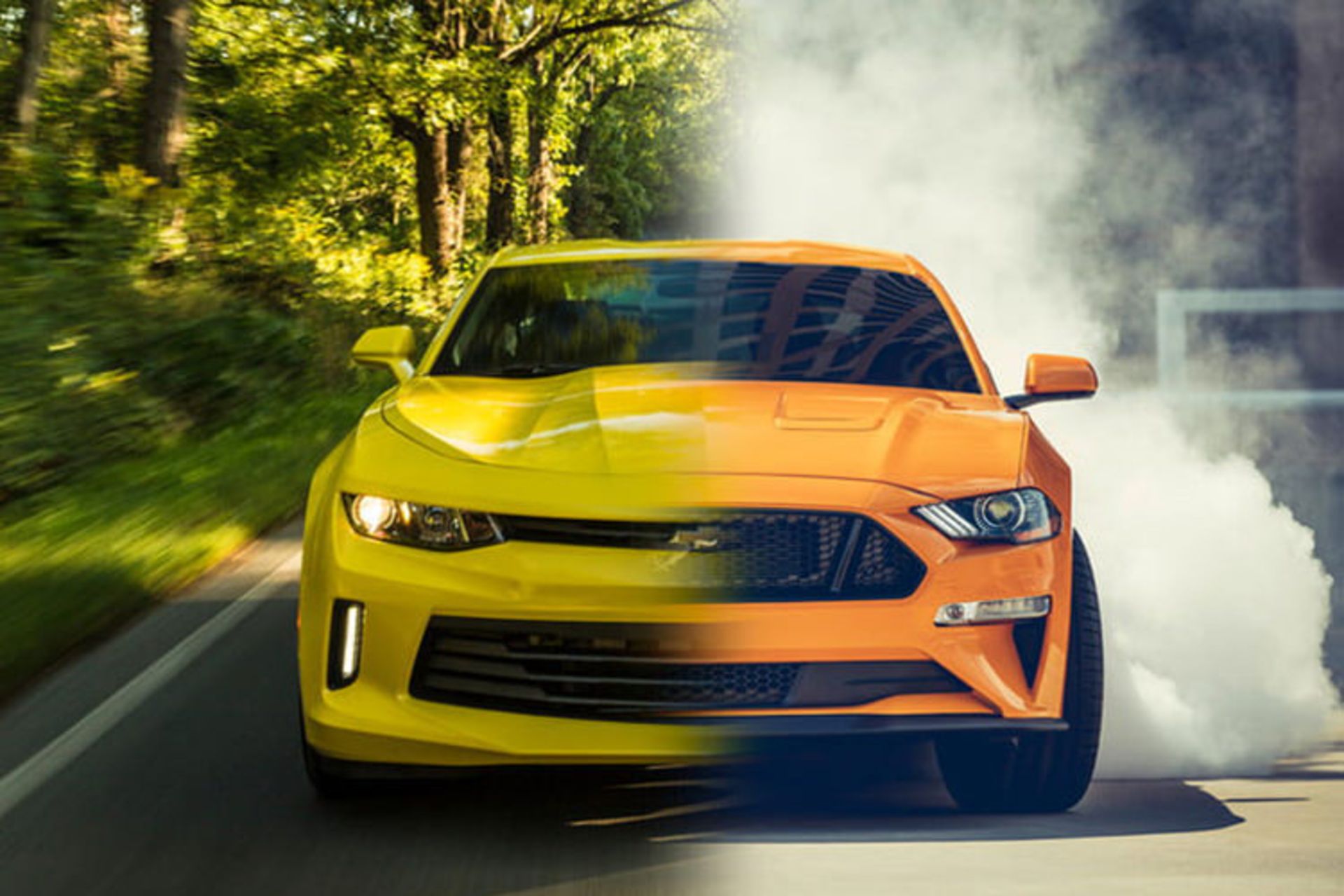 Ford Mustang Chevrolet Camaro / فورد موستانگ شورولت کامارو