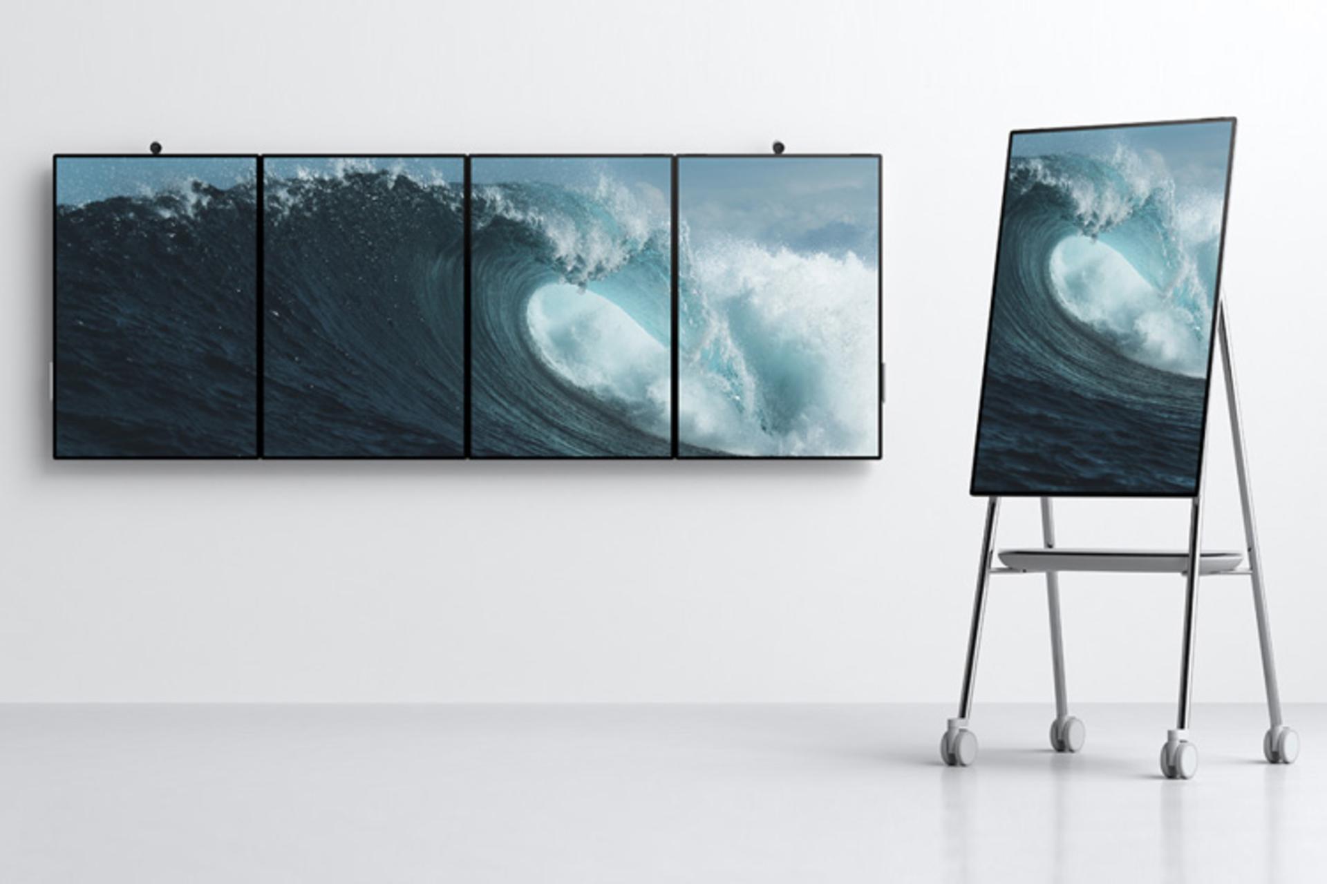 مدل ۸۵ اینچ سرفیس هاب 2S مایکروسافت رونمایی شد