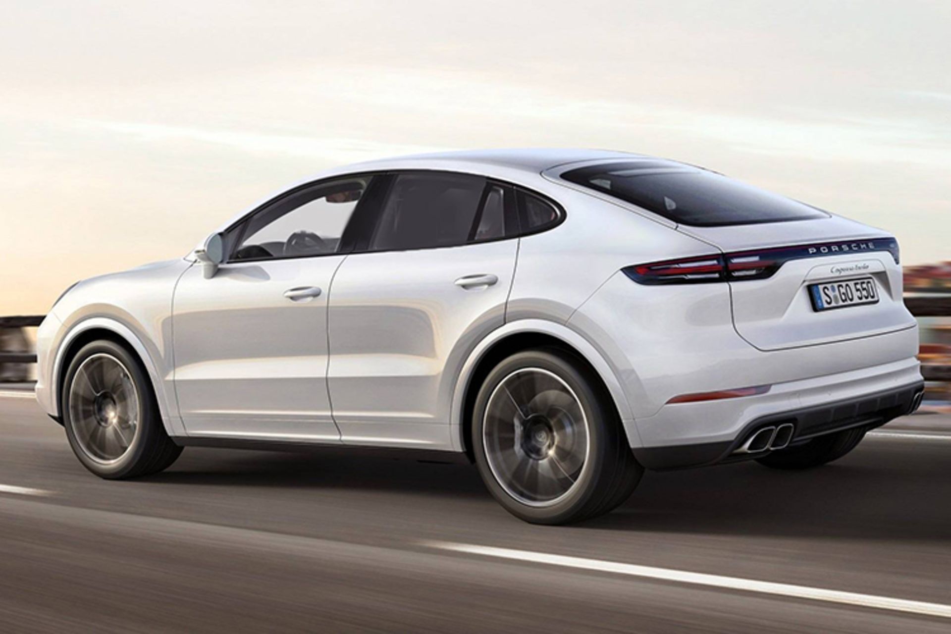 porsche cayenne coupe render