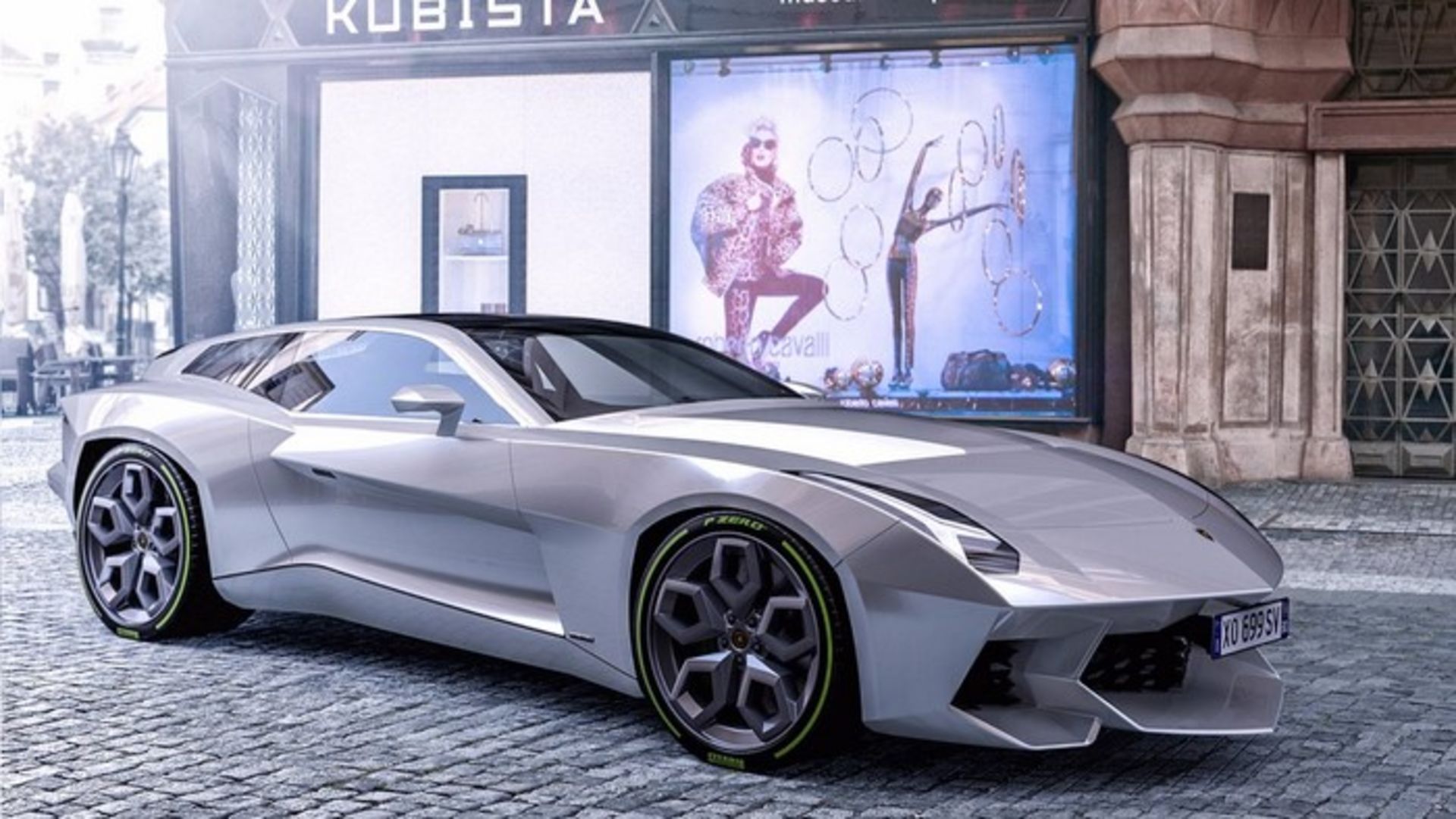 lamborghini shooting brake concept