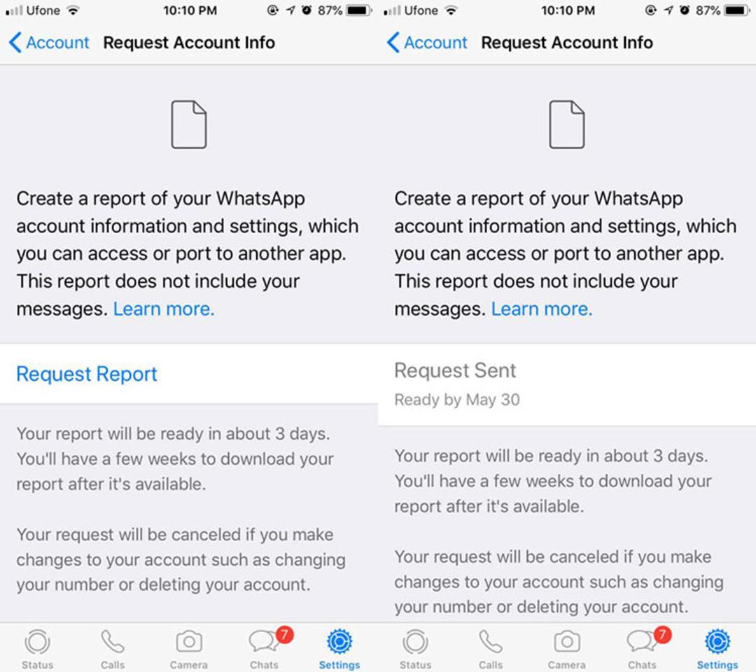 تنظیمات واتسپ / WhatsApp Settings
