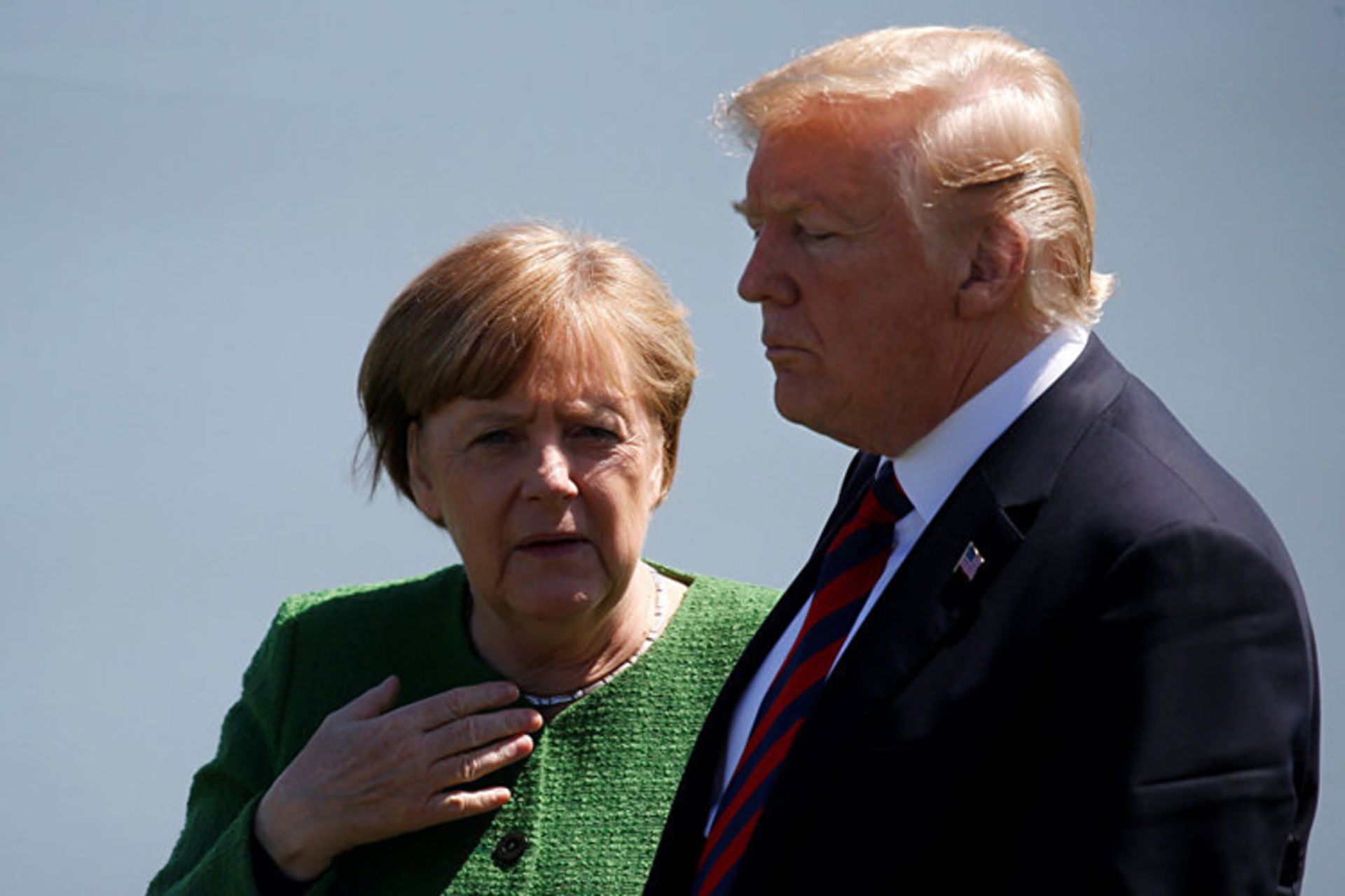 ترامپ و مرکل