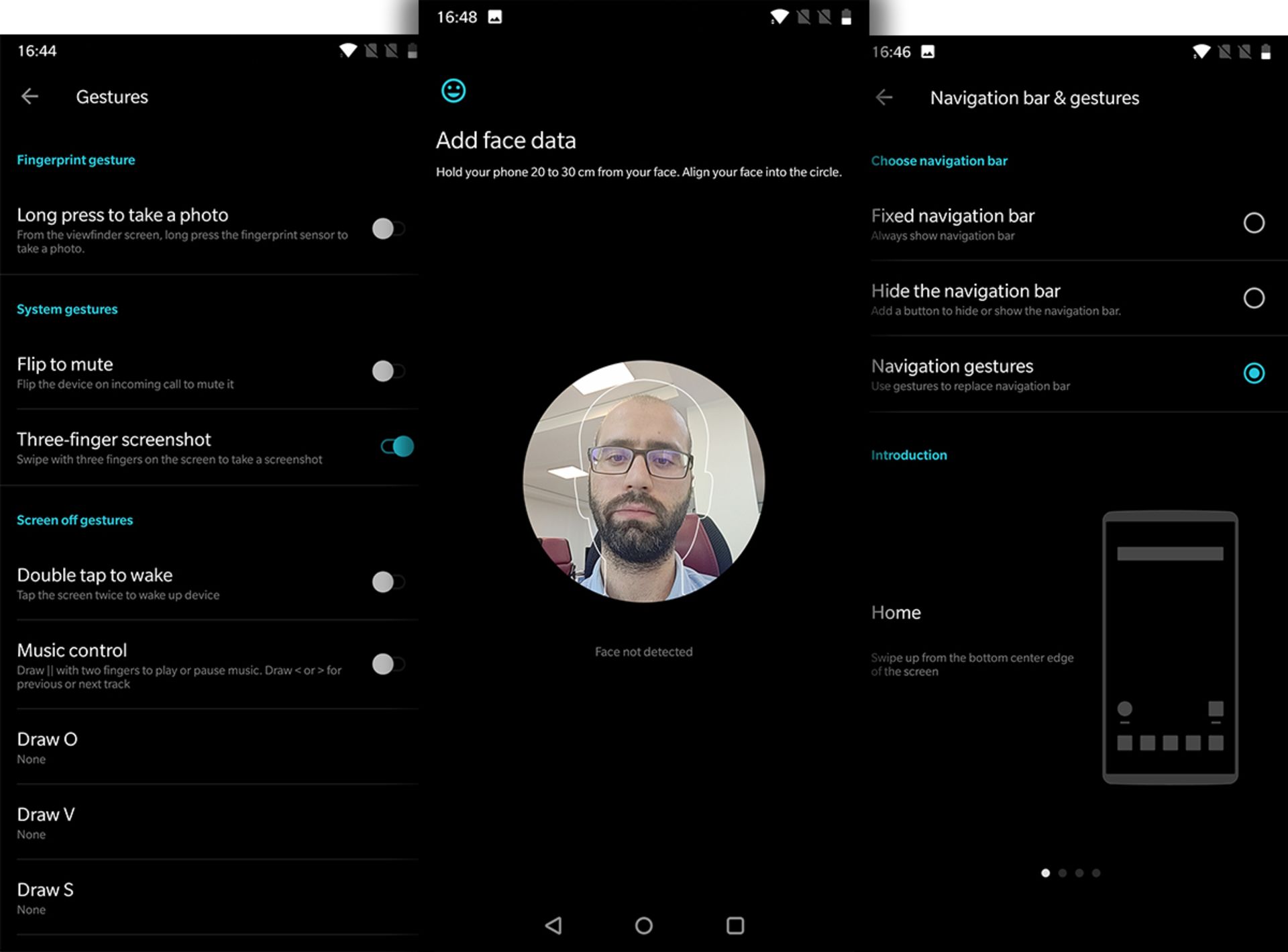 رابط کاربری وان پلاس 6
