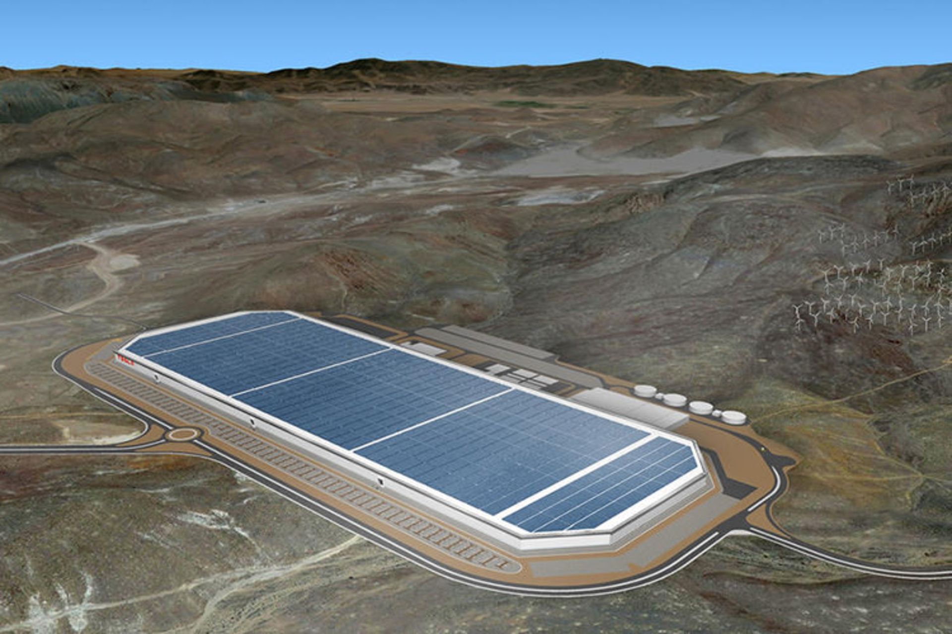 Tesla Gigafactory / گیگافکتوری تسلا خودروی الکتریکی