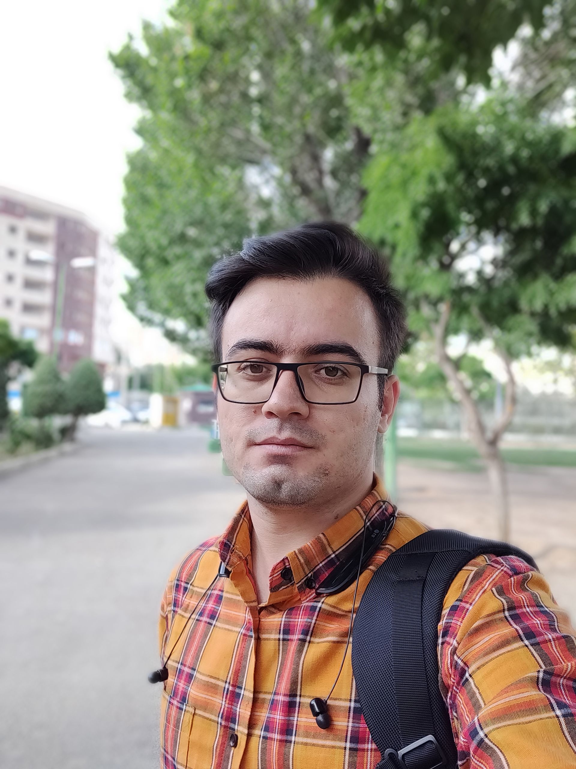 تصویر سلفی پرتره وان پلاس 6 با افکت بوکه