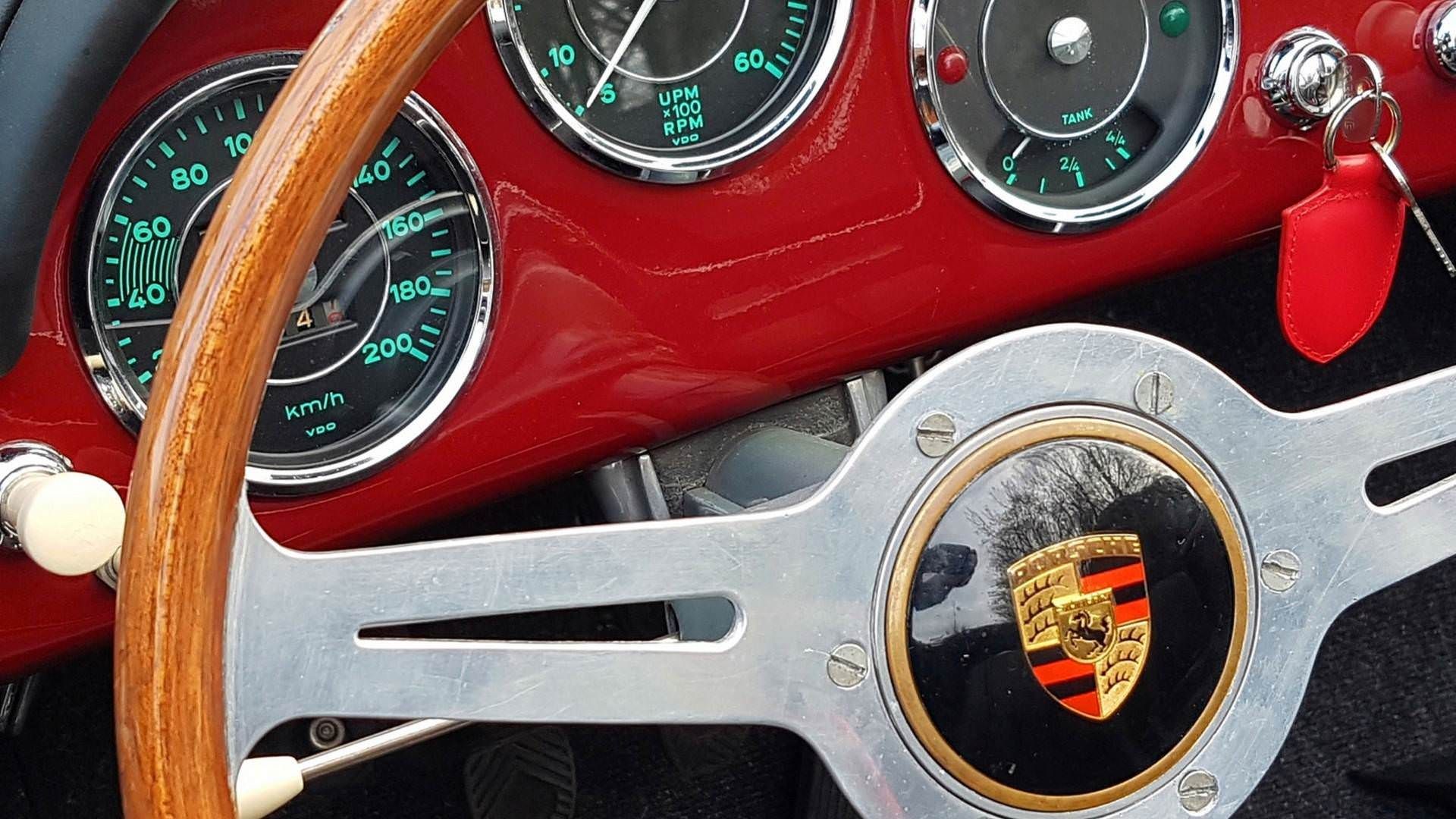 1956 Porsche 356 Speedster / خودروی کلاسیک پورشه 356 اسپیداستر