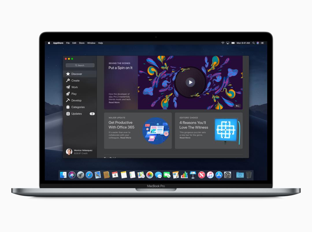 Mac App Store macOS Mojave