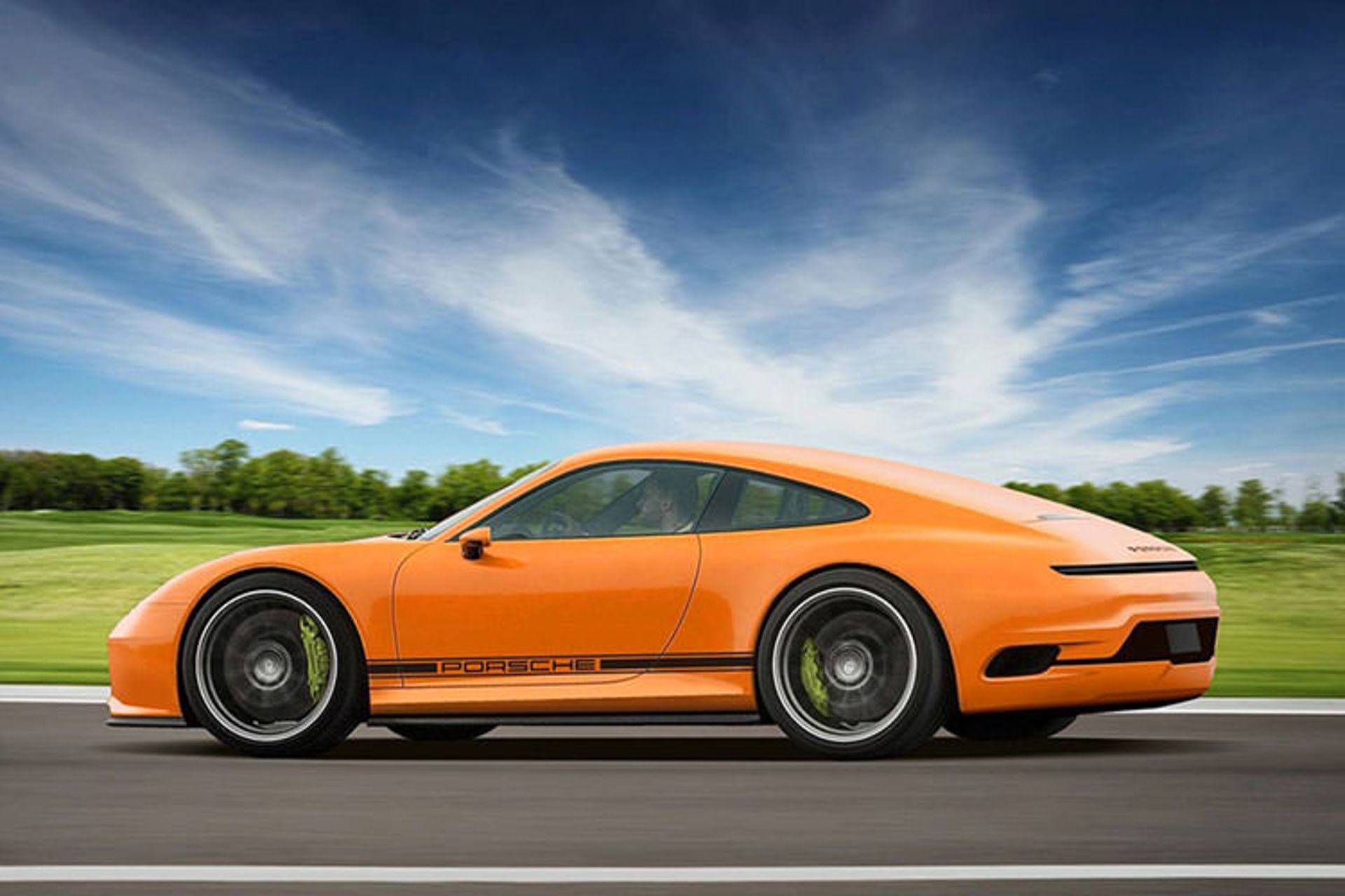 Porsche 911 Mission E / خودروی مفهومی پورشه 911 میشن E