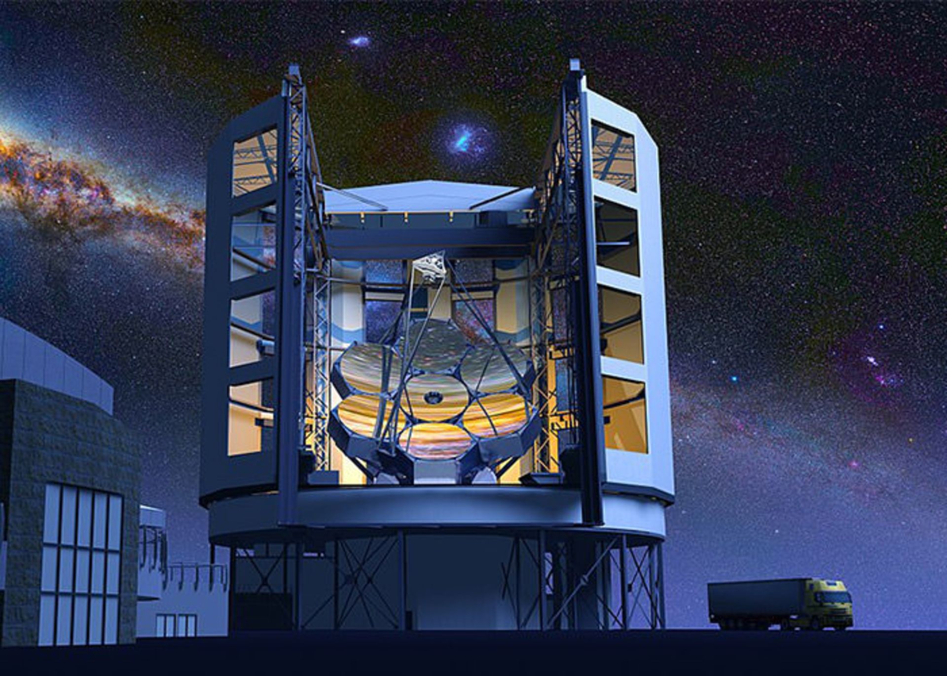 مدل تلسکوپ ماژلان