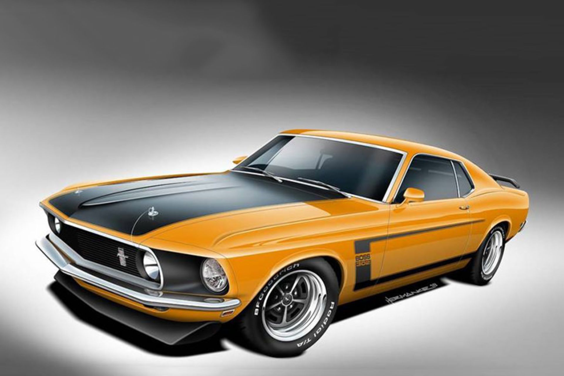 Ford Mustang Mach 1/ فورد موستانگ مک وان