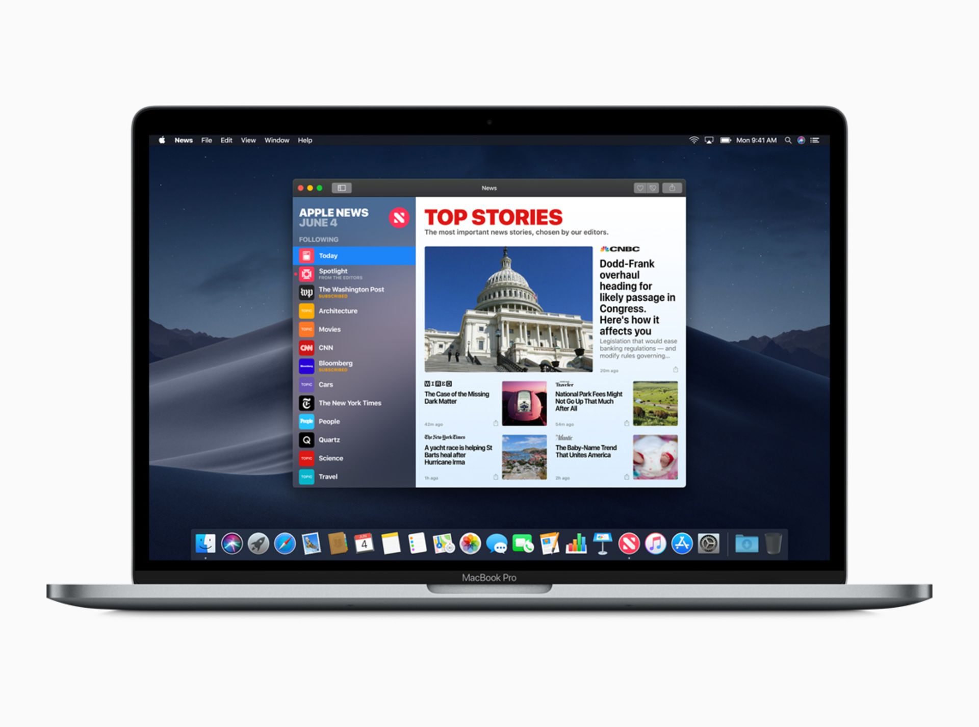 News macOS Mojave