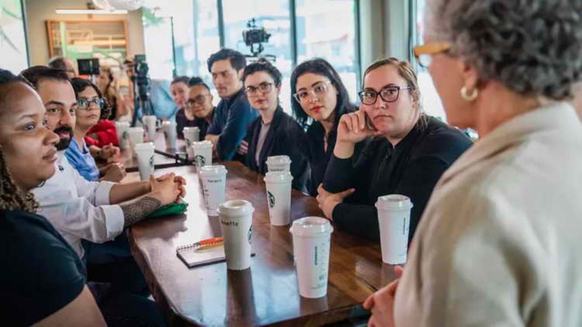 Starbucks anti-bias training day