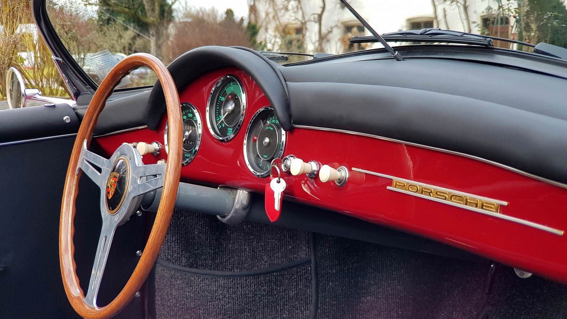 1956 Porsche 356 Speedster / خودروی کلاسیک پورشه 356 اسپیداستر